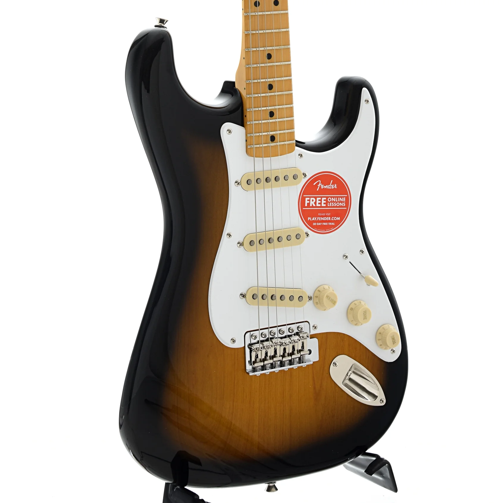 Squier Classic Vibe '50s Stratocaster, 2-Color Sunburst - Image 4