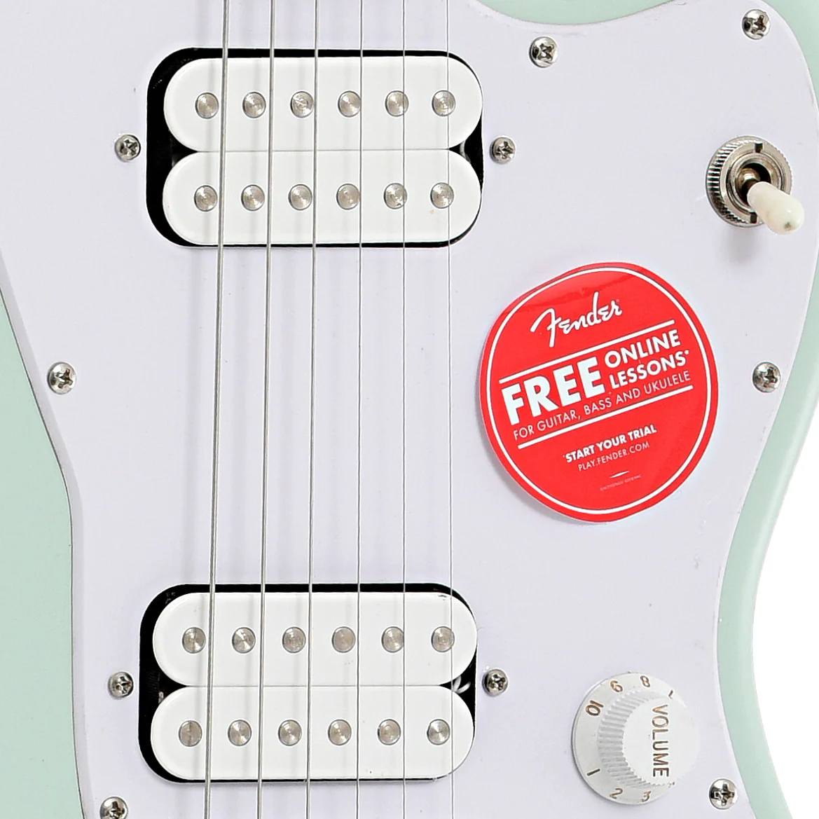 Squier Mini Jazzmaster HH, Surf Green - Image 6