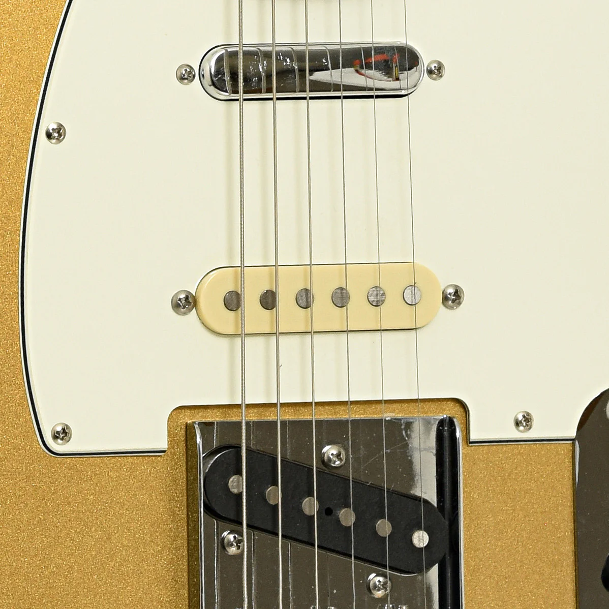 Squier Paranormal Custom Nashville Stratocaster Electric Guitar (2023) - Image 6