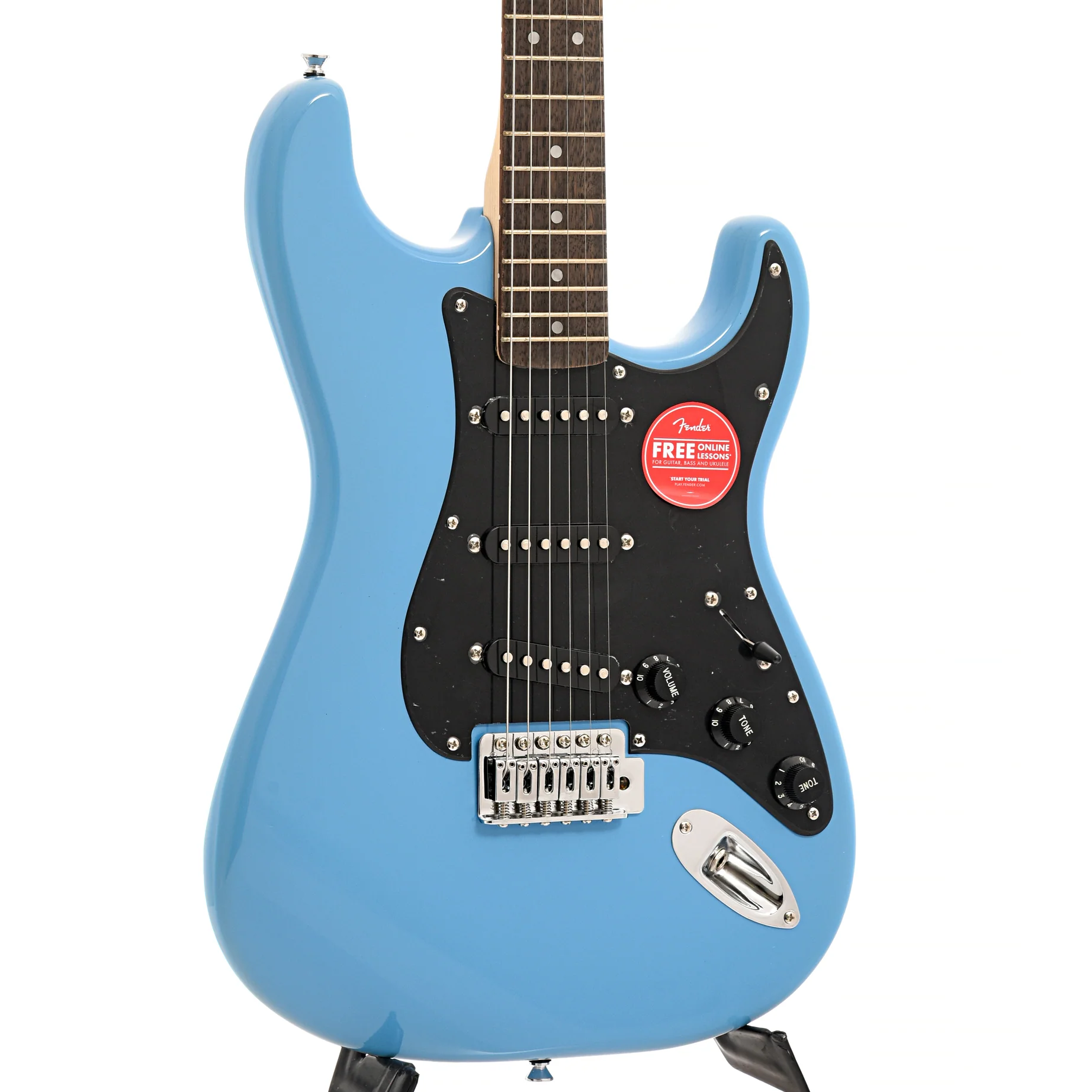Squier Sonic Stratocaster, California Blue - Image 4