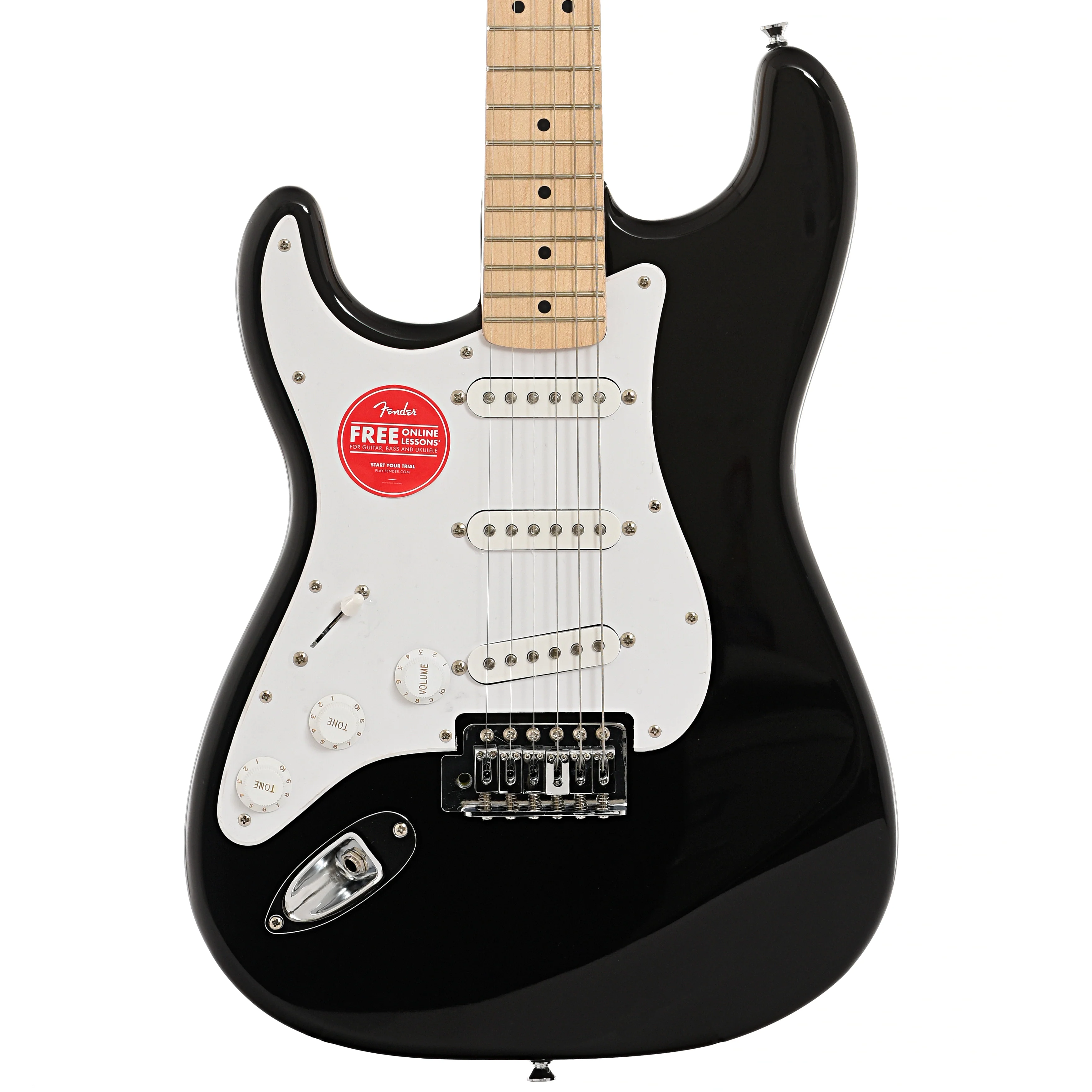 Squier Sonic Stratocaster, Left Handed, Black - Image 2