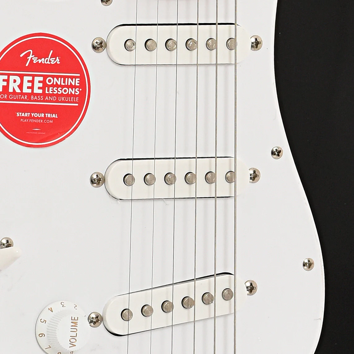 Squier Sonic Stratocaster, Left Handed, Black - Image 6