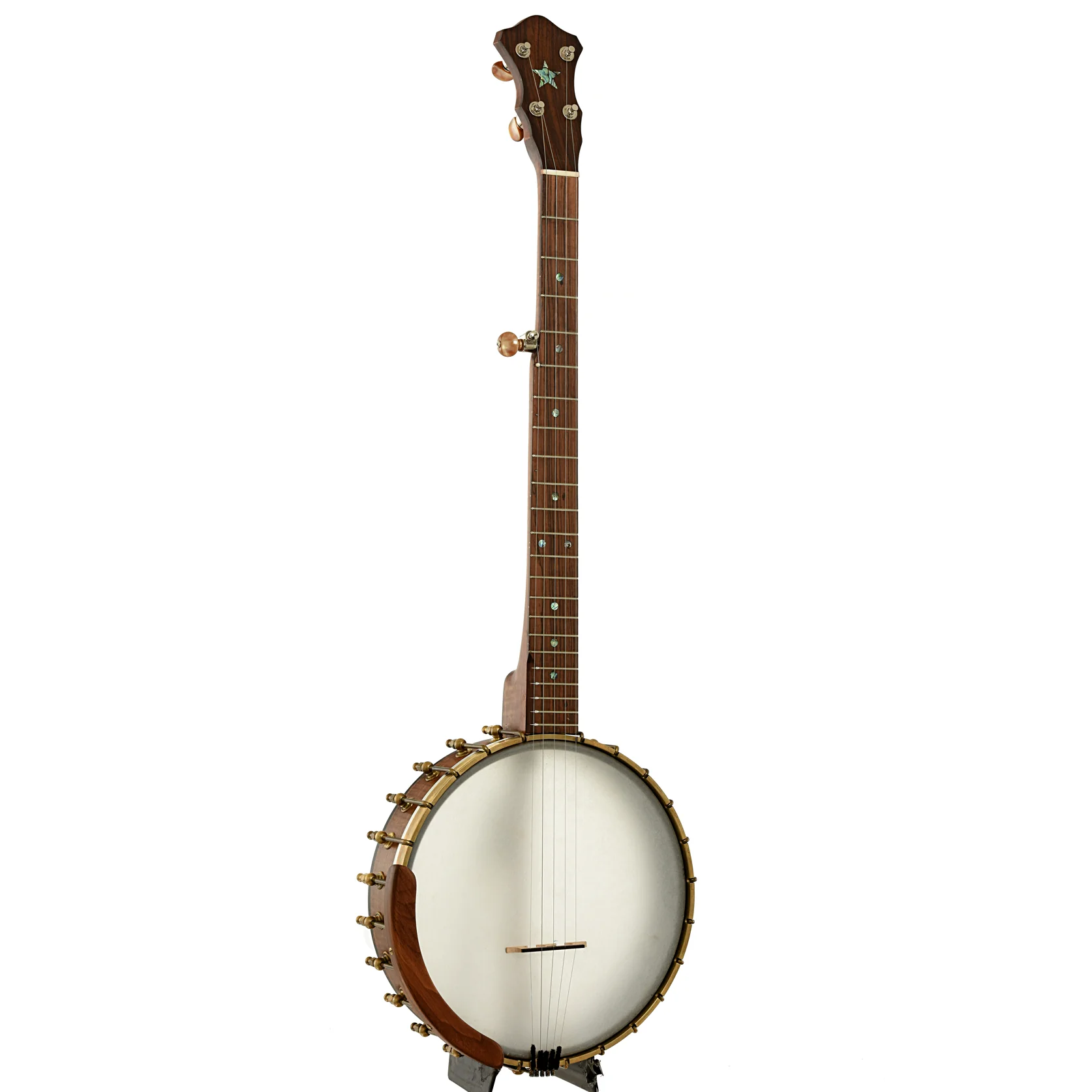 Starr Banjos 11" Openback Banjo & Gigbag, Curly Maple - Image 3