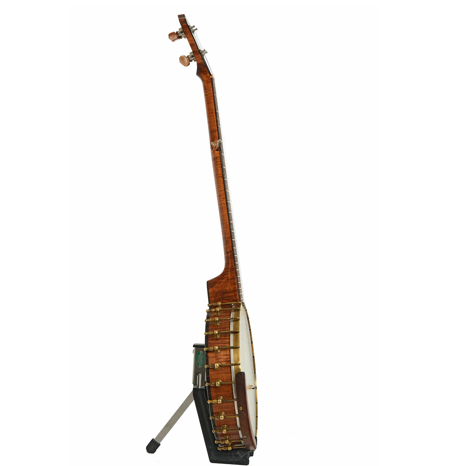 Starr Banjos 12" Open-back Banjo & Gigbag, Curly Maple - Image 14