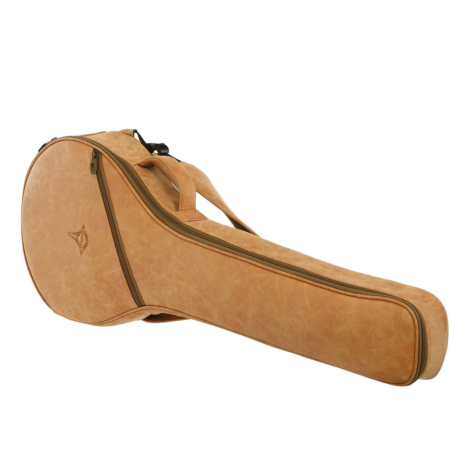 Starr Banjos 12" Open-back Banjo & Gigbag, Curly Maple - Image 15