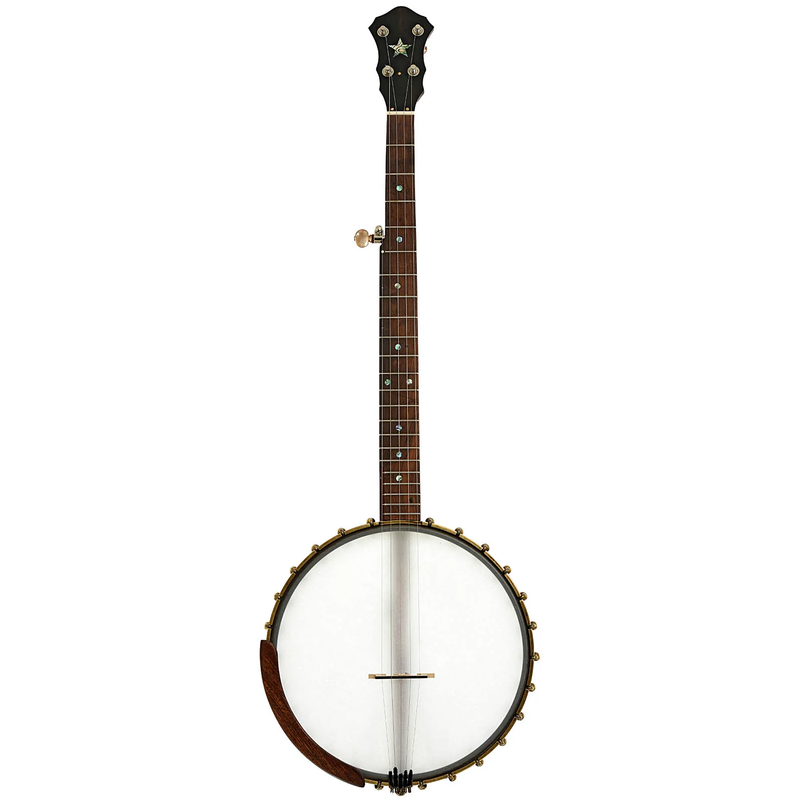 Starr Banjos 12" Open-back Banjo & Gigbag, Curly Maple - Image 16