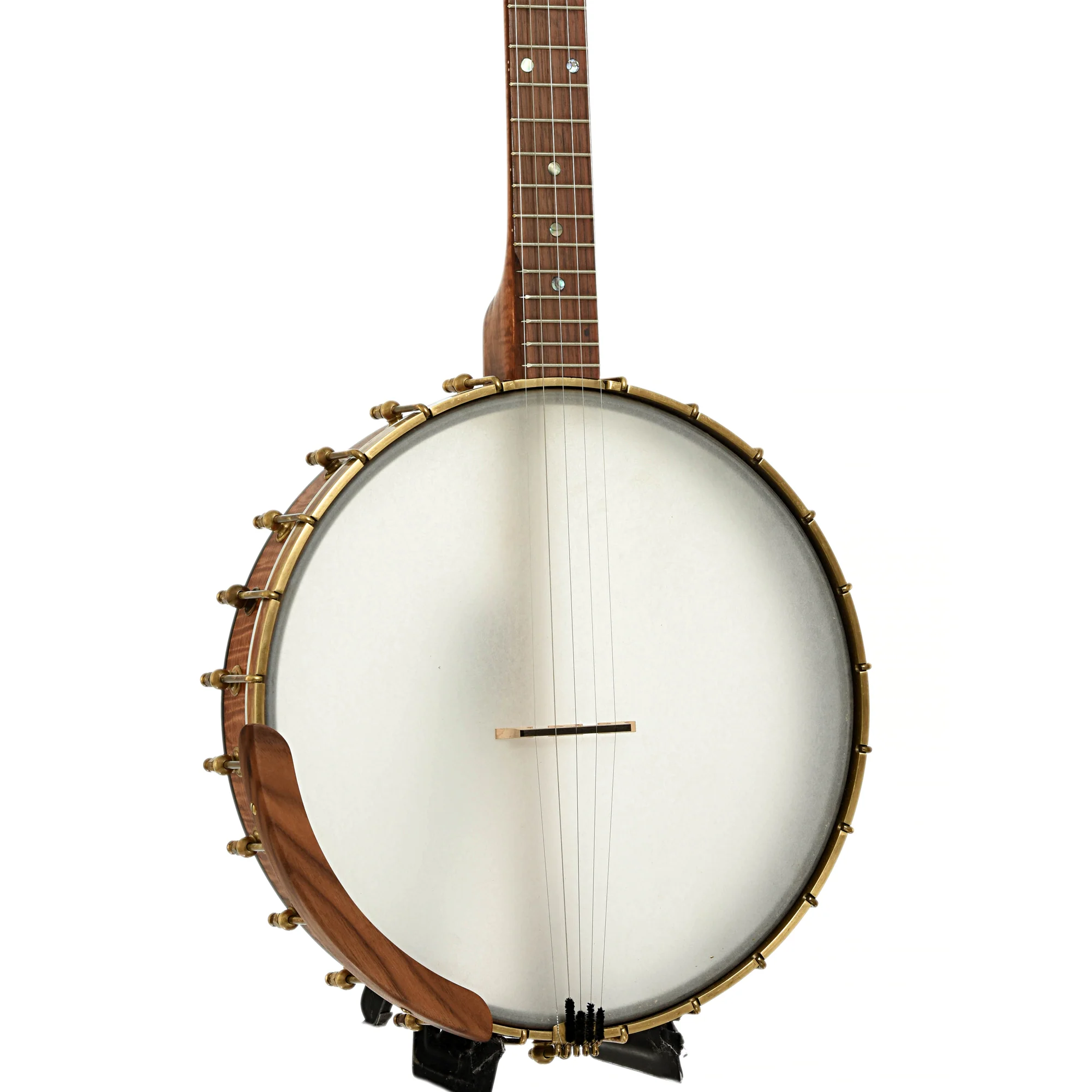 Starr Banjos 13" Openback Banjo & Gigbag, Curly Maple - Image 2