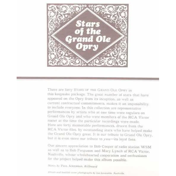Stars of the Grand Ole Opry - Image 3