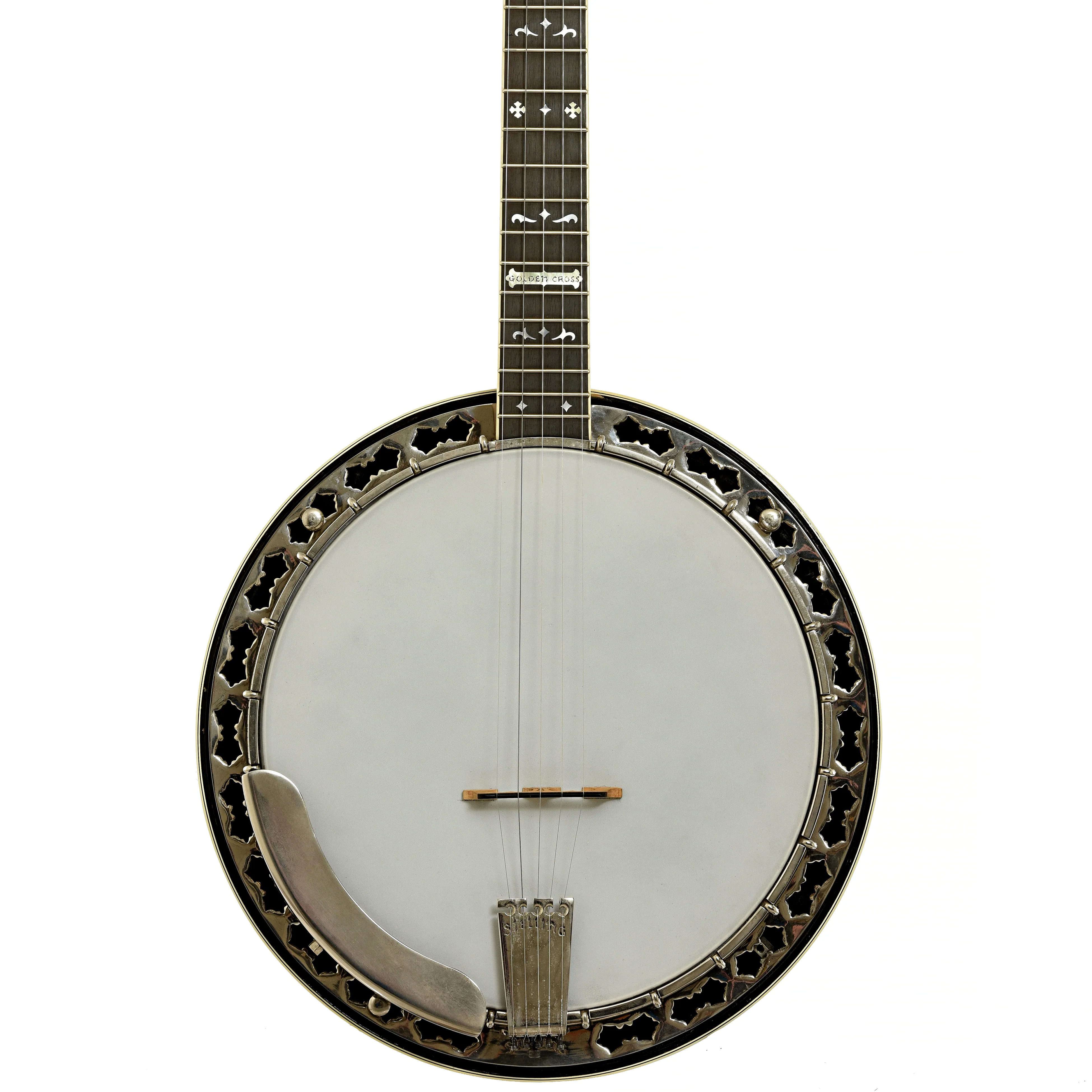 Stelling Golden Cross Walnut Resonator Banjo (1981) - Image 15