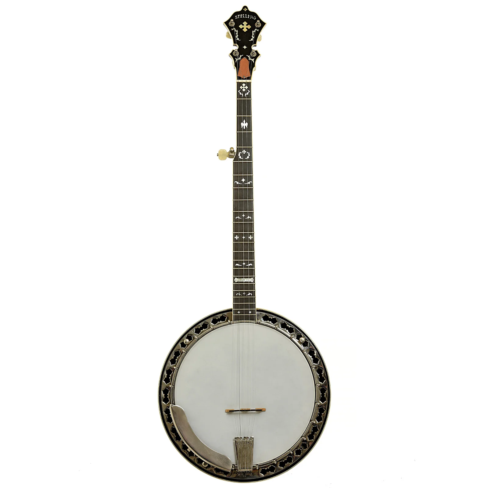 Stelling Golden Cross Walnut Resonator Banjo (1981) - Image 18