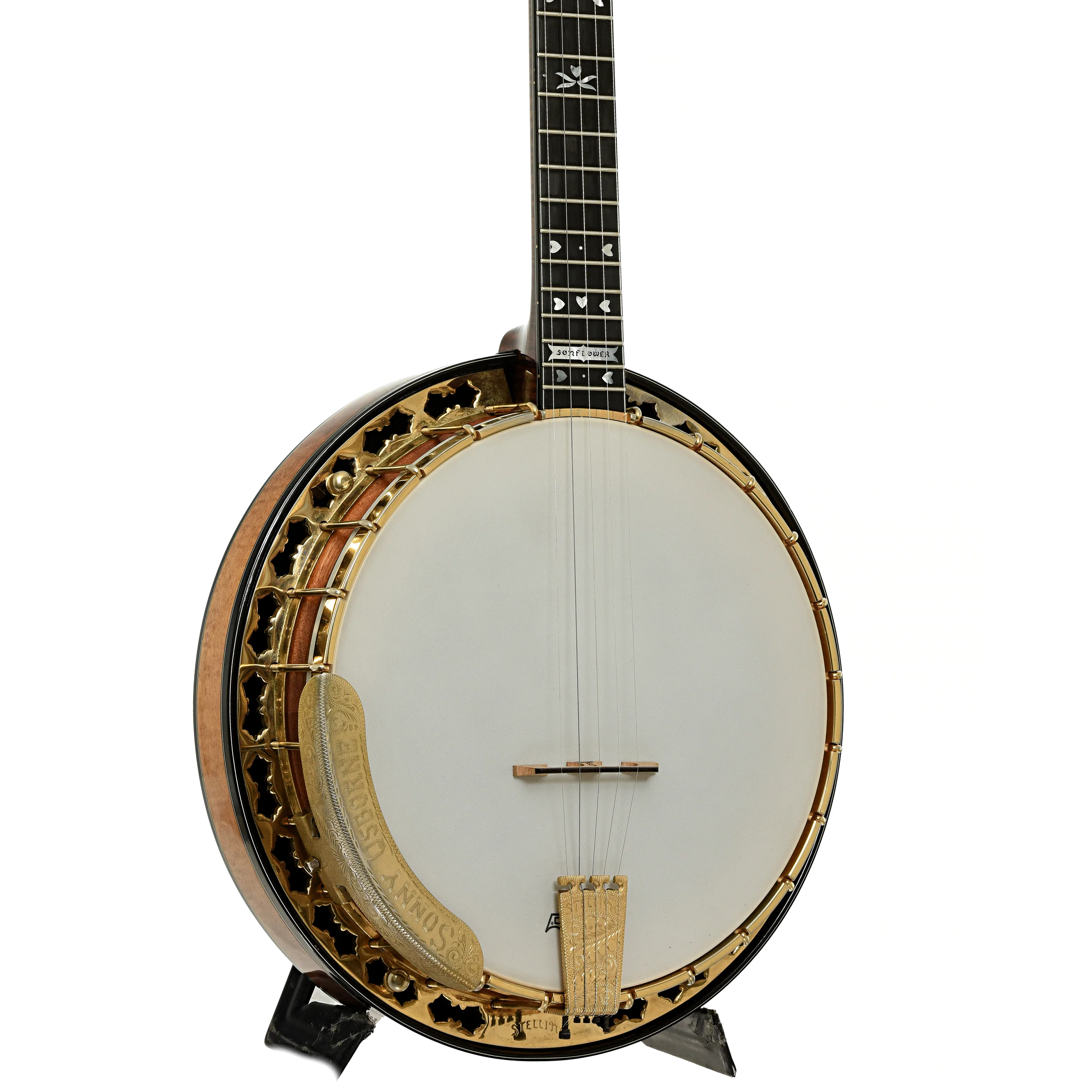 Stelling Sonny Osborne Sonflower Prototype Resonator Banjo (1979) - Image 2