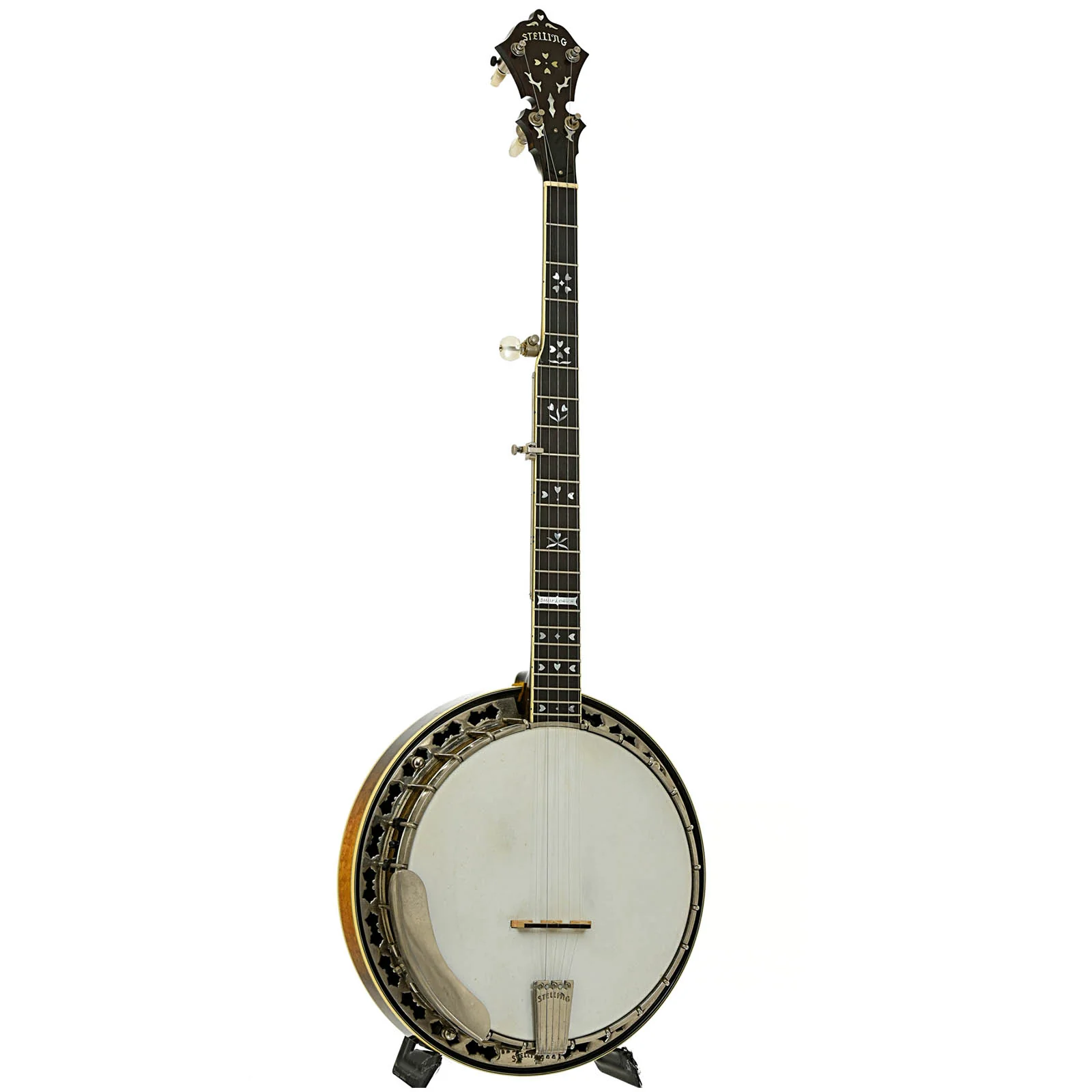Stelling Sunflower Resonator Banjo (1986) - Image 3