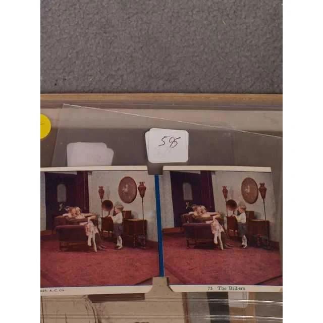 Stereoscopic Card: The Bribers - Image 2