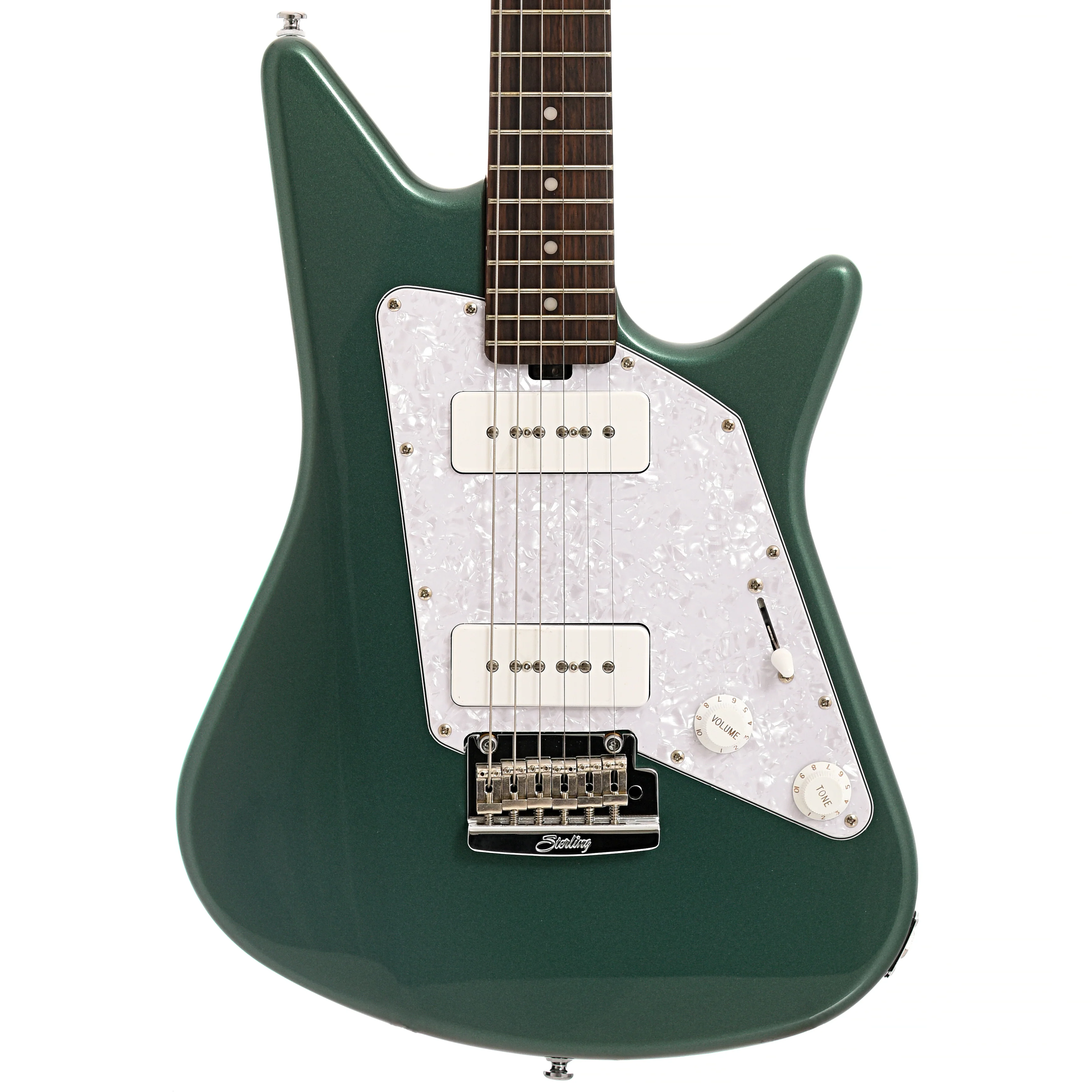 Sterling by Music Man Albert Lee AL40P Electric Guitar, Sherwood Green - Image 2