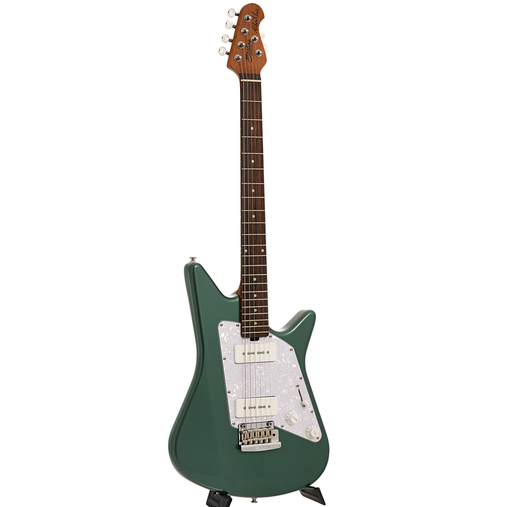 Sterling by Music Man Albert Lee AL40P Electric Guitar, Sherwood Green - Image 3