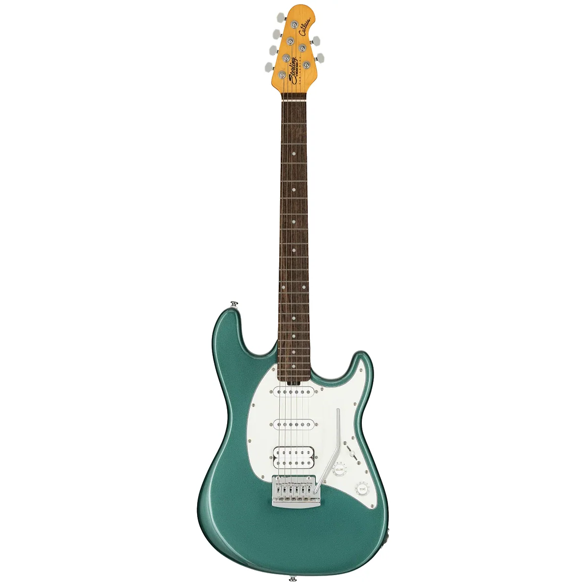Sterling by Music Man Cutlass Classic HSS Electric Guitar, Sherwood Green - Image 3