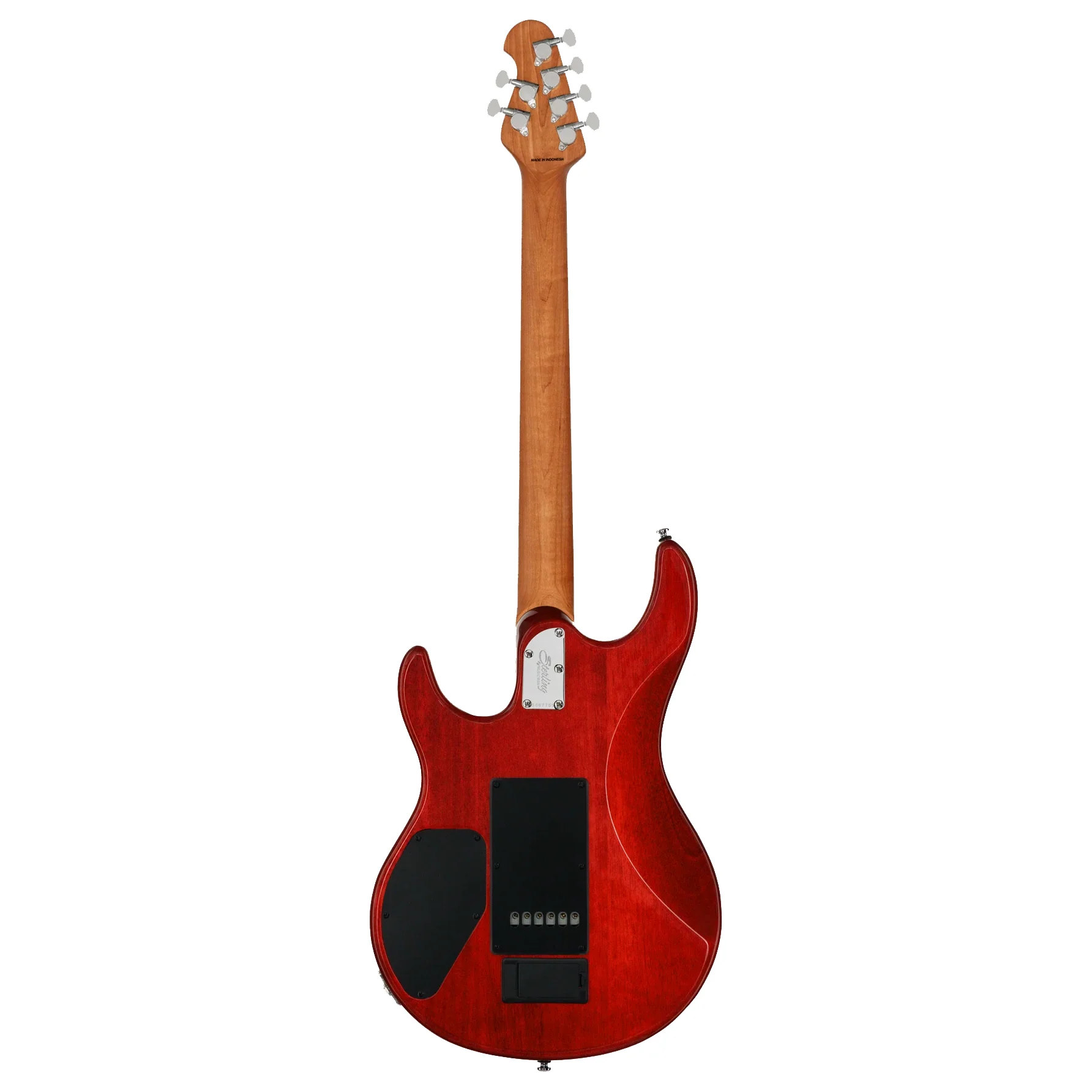 Sterling by Music Man Luke HSS Electric Guitar, Heritage Cherry Burst - Image 4