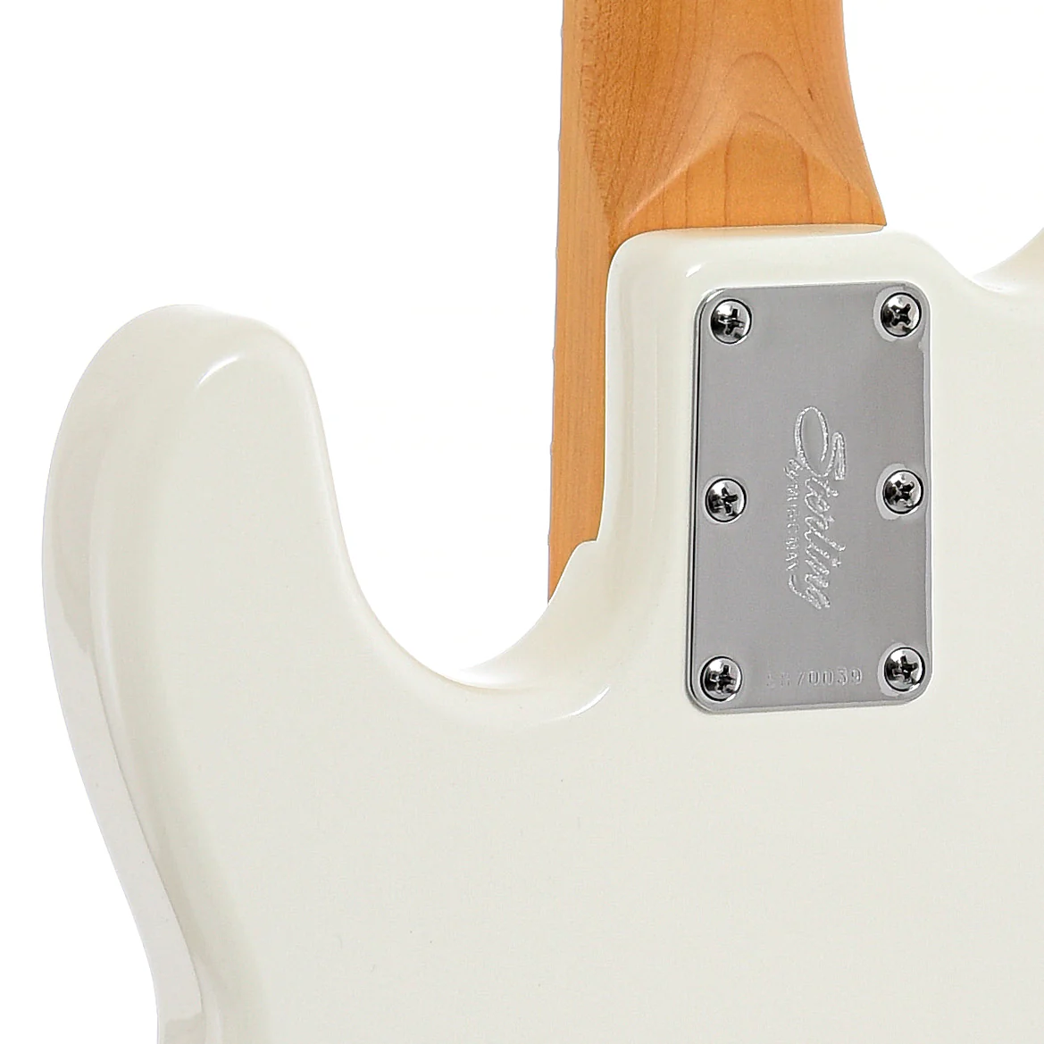 Sterling by Music Man RAY24CA 4-String Bass, Olympic White - Image 10