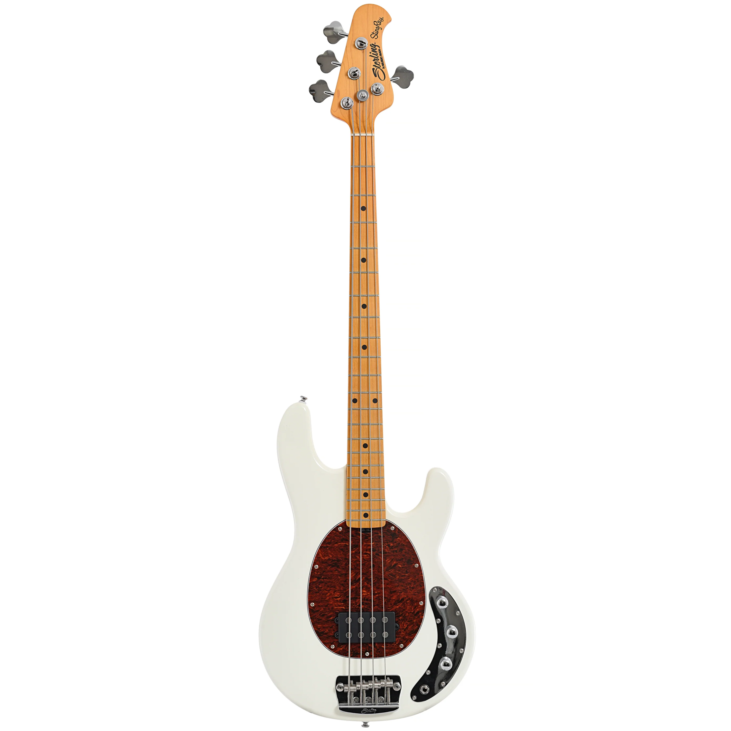 Sterling by Music Man RAY24CA 4-String Bass, Olympic White - Image 13