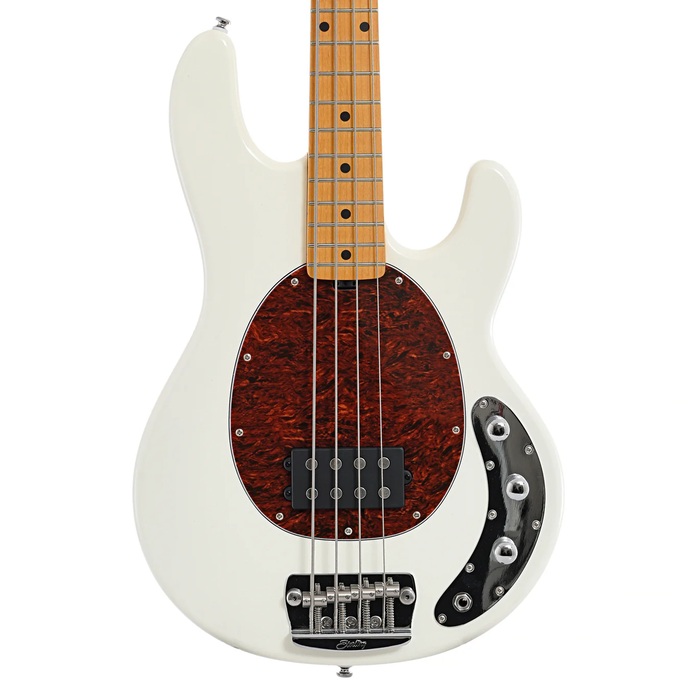Sterling by Music Man RAY24CA 4-String Bass, Olympic White - Image 2