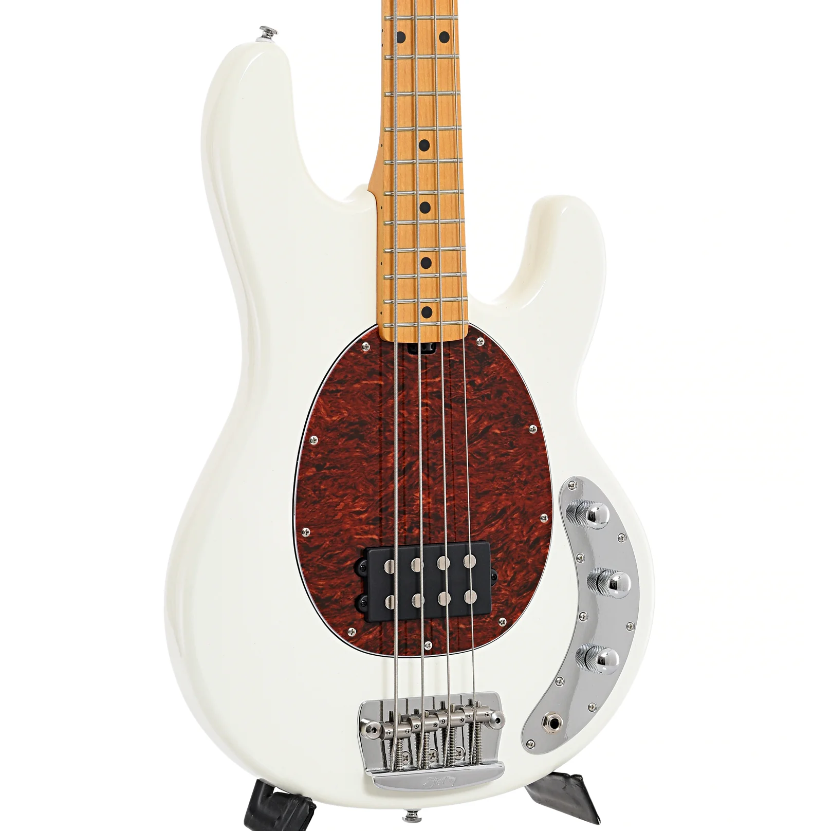 Sterling by Music Man RAY24CA 4-String Bass, Olympic White - Image 4