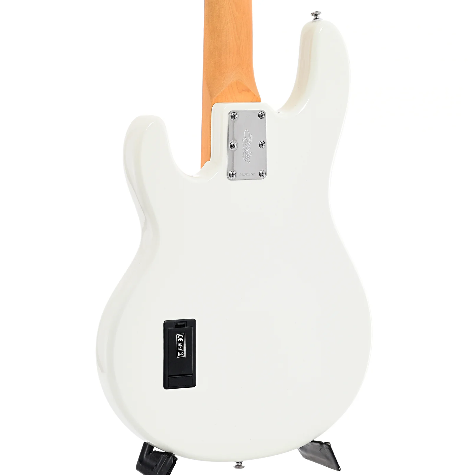Sterling by Music Man RAY25CA 5-String Bass, Olympic White - Image 11