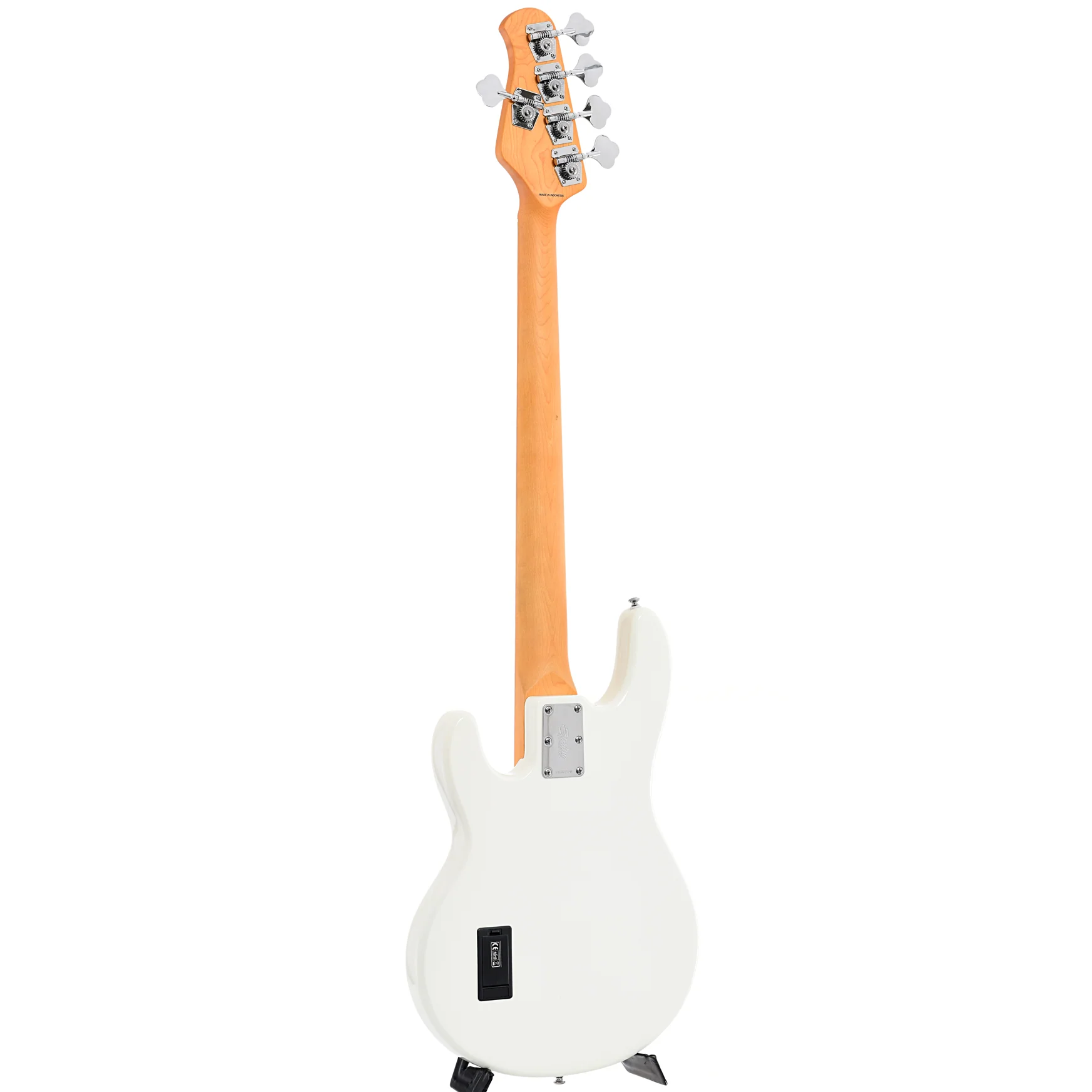 Sterling by Music Man RAY25CA 5-String Bass, Olympic White - Image 12
