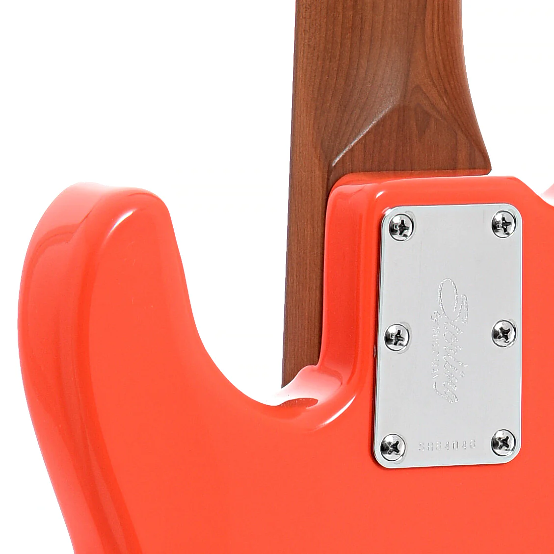 Sterling by Music Man RAYSS4 Short Scale 4-String Bass, Fiesta Red - Image 10