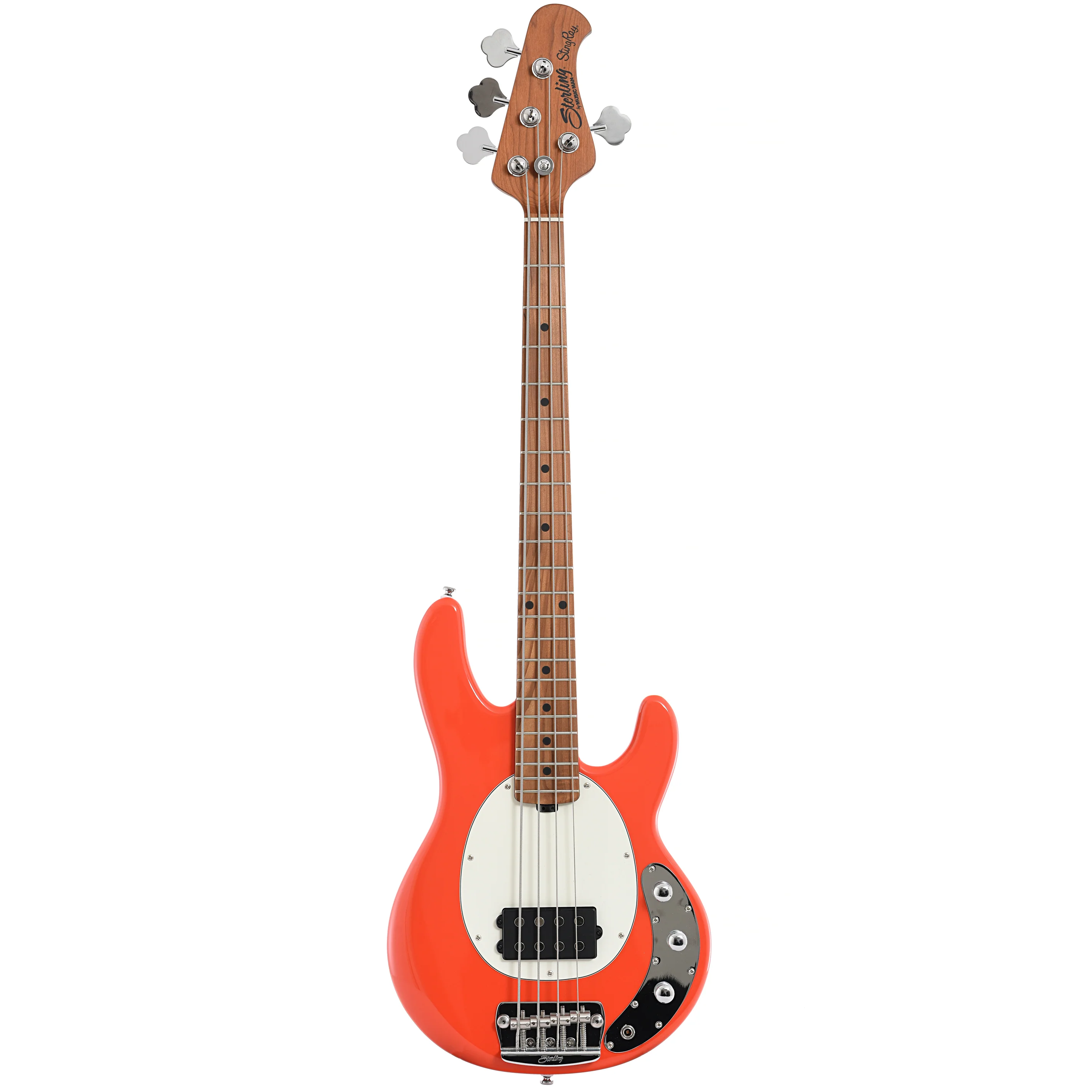 Sterling by Music Man RAYSS4 Short Scale 4-String Bass, Fiesta Red - Image 13