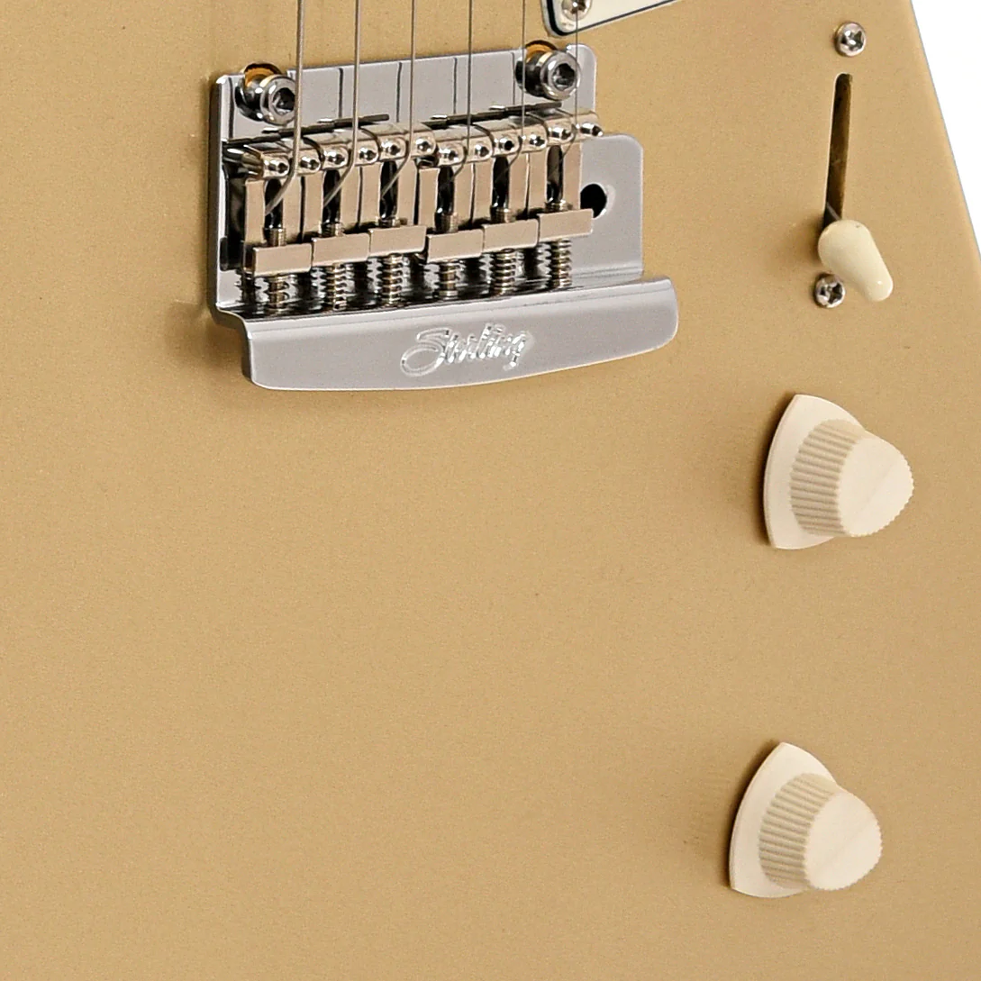 Sterling by Music Man St. Vincent Goldie Electric Guitar, Cashmere - Image 6