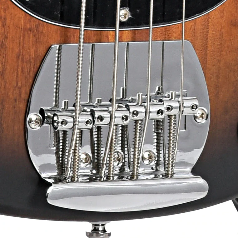 Sterling by Music Man StingRay Ray4 Electric Bass, Vintage Sunburst Satin - Image 4
