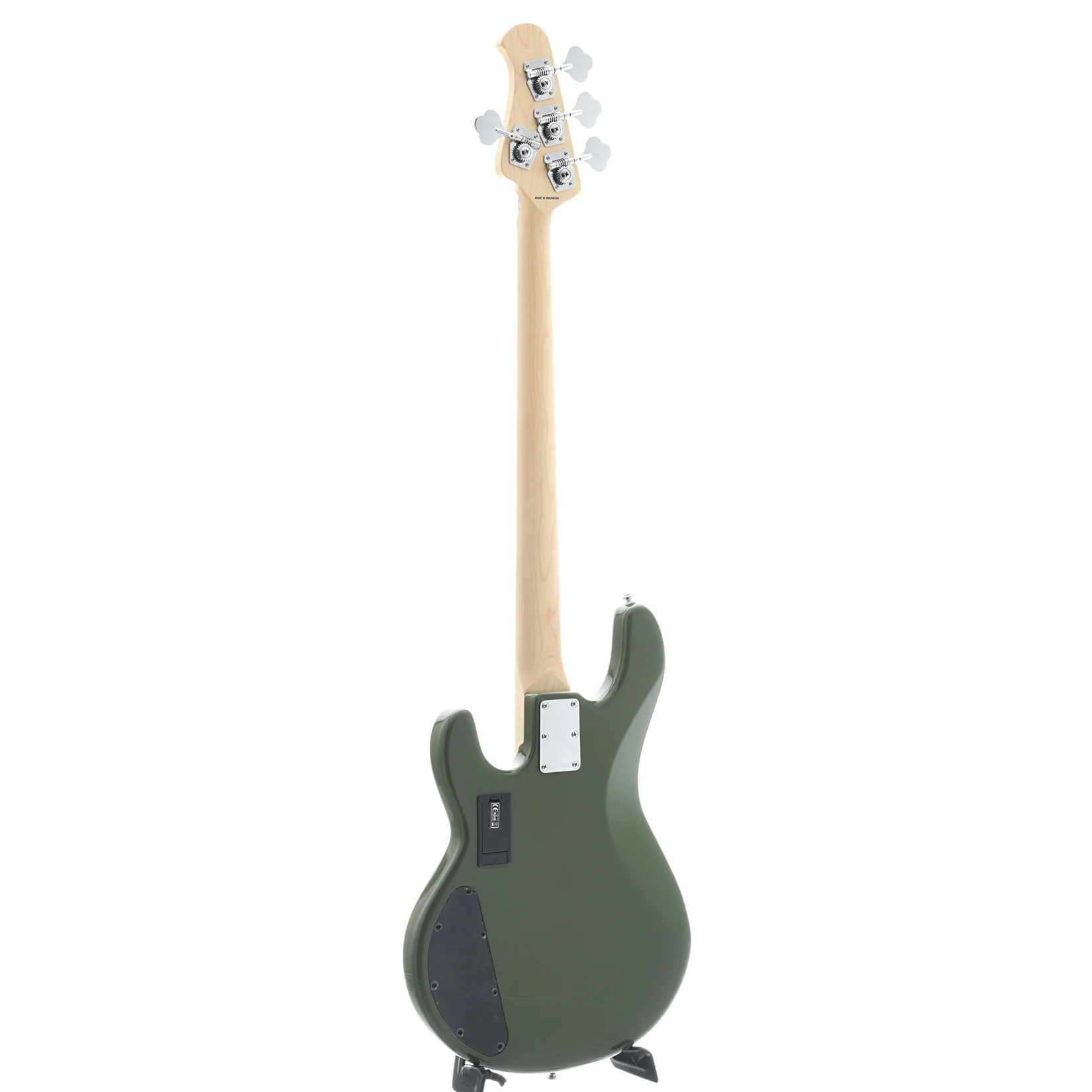 Sterling by Music Man StingRay Ray4HH Bass, Olive - Image 10
