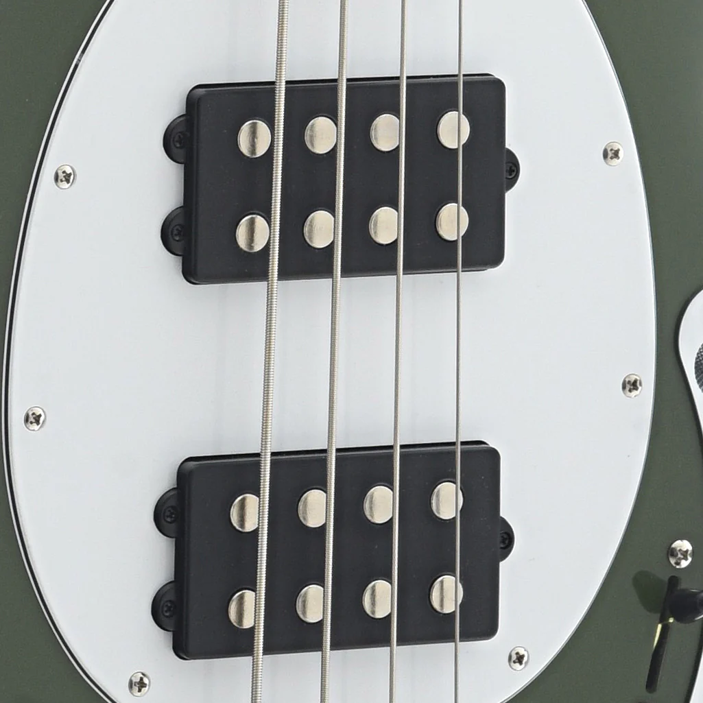 Sterling by Music Man StingRay Ray4HH Bass, Olive - Image 4