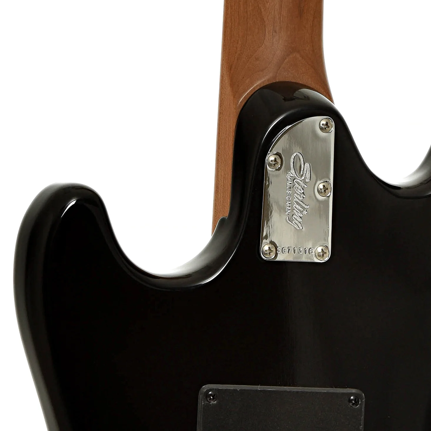Sterling by Music Man StingRay Plus SR50X Electric Guitar, Black - Image 10