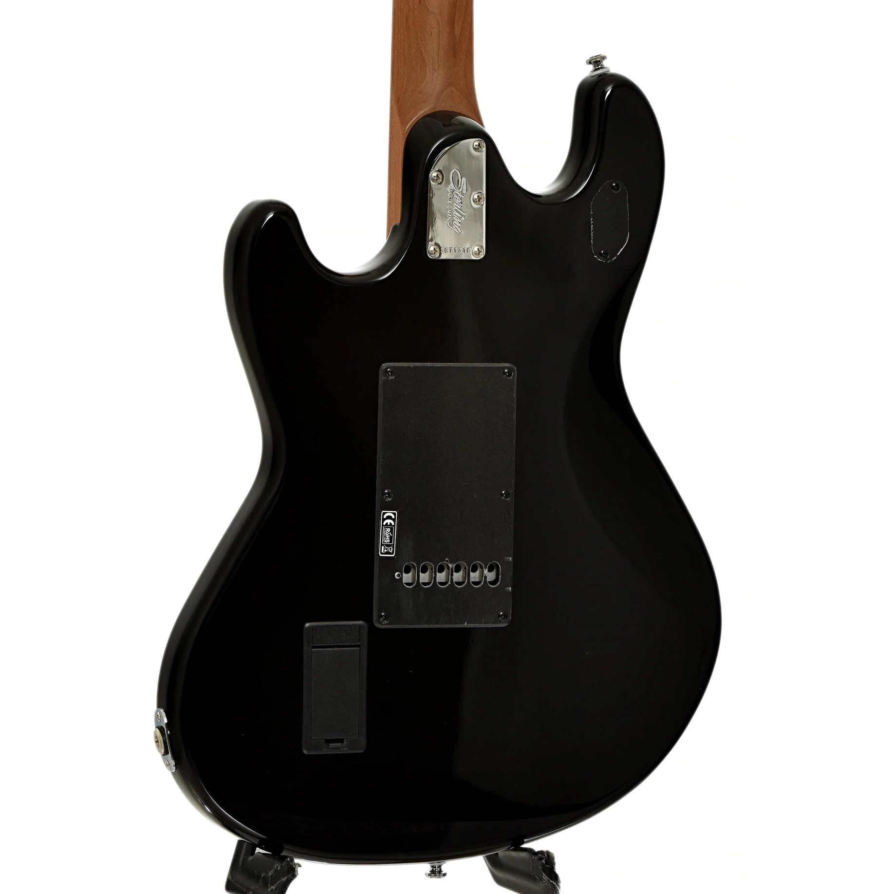Sterling by Music Man StingRay Plus SR50X Electric Guitar, Black - Image 11