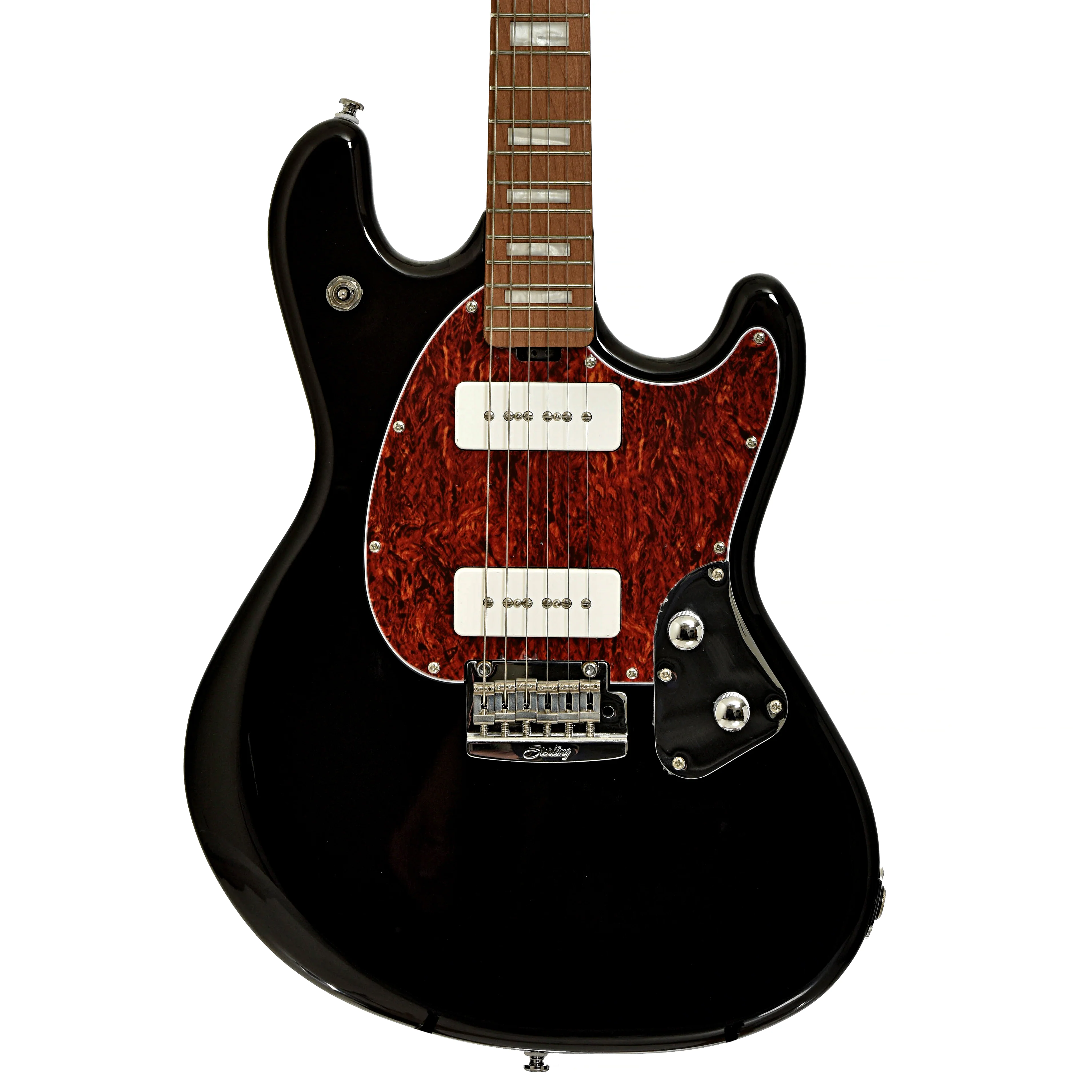 Sterling by Music Man StingRay Plus SR50X Electric Guitar, Black - Image 2
