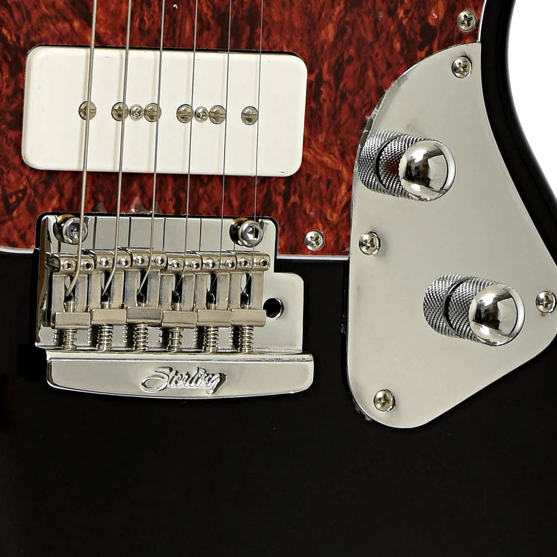Sterling by Music Man StingRay Plus SR50X Electric Guitar, Black - Image 5