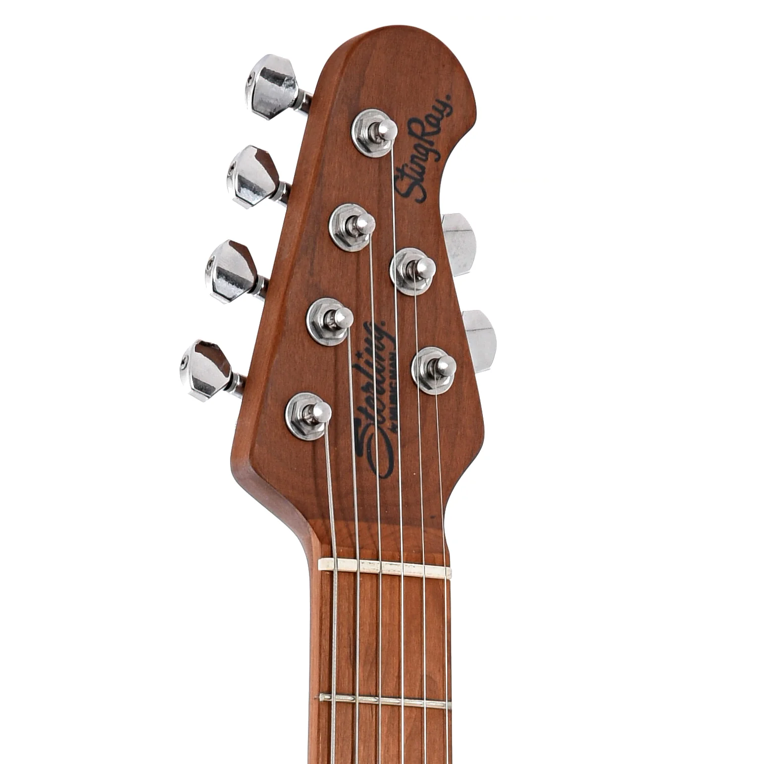 Sterling by Music Man StingRay SR50 Electric Guitar, Firemist Silver - Image 7