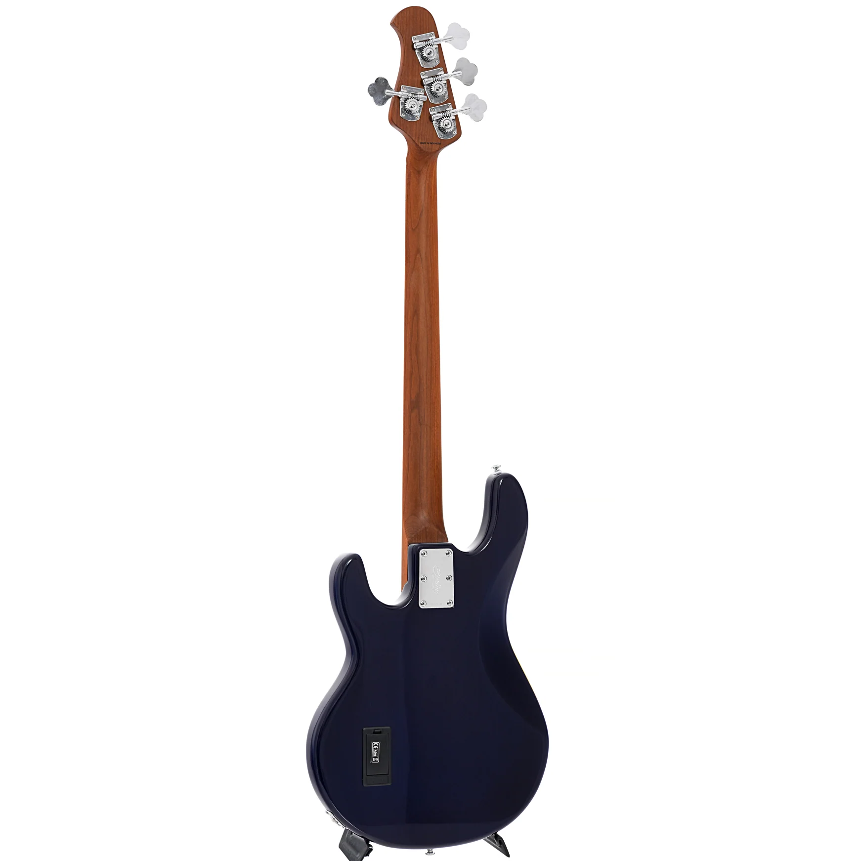 Sterling by Music Man StingRay34 Flamed Maple Electric Bass, Neptune Blue - Image 13