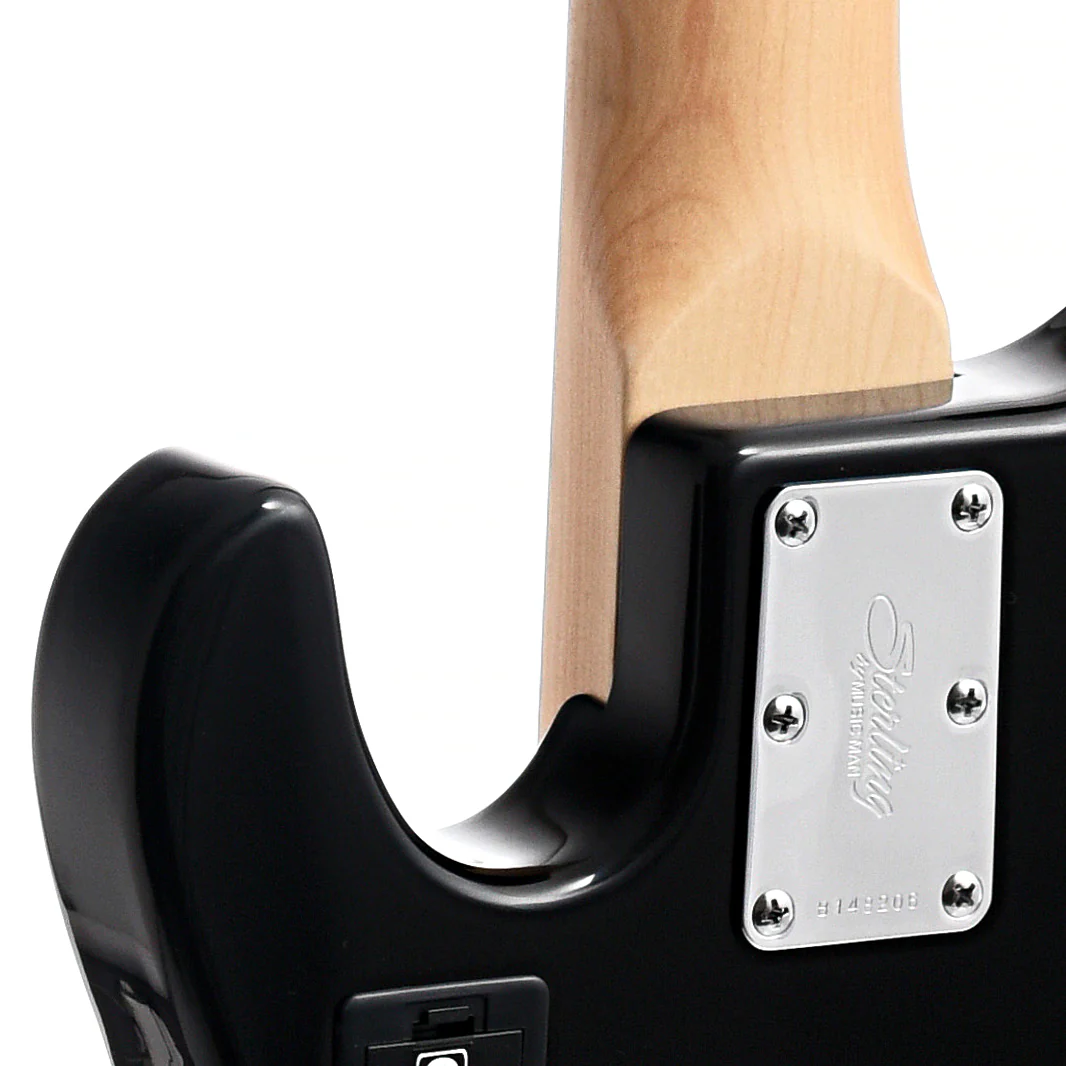 Sterling by Music Man Stingray Ray5 5-String Bass, Black Finish - Image 8