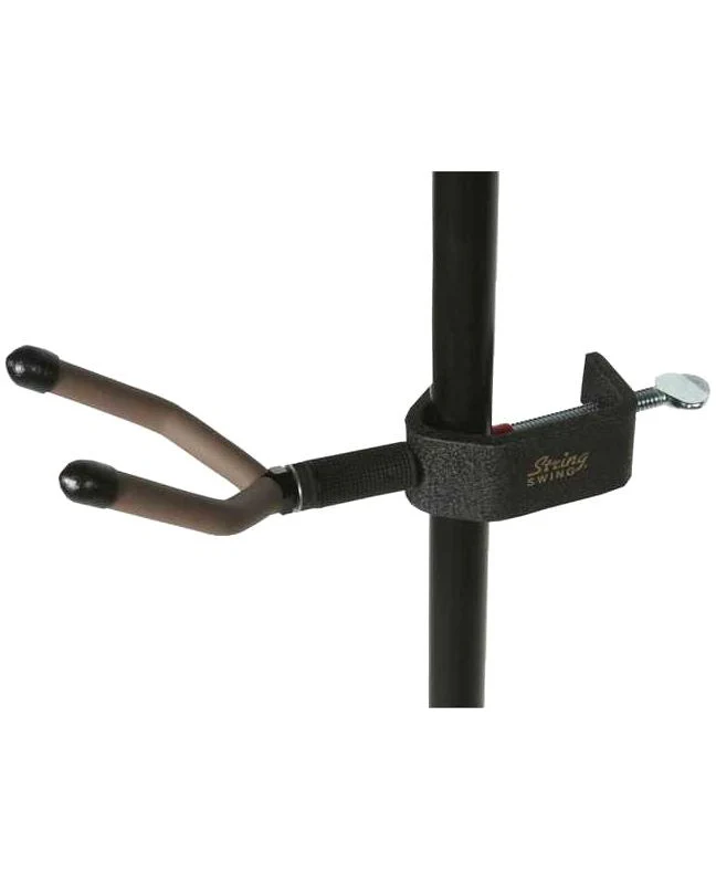 String Swing Uke / Mando Hanger for Mic Stand - Image 2