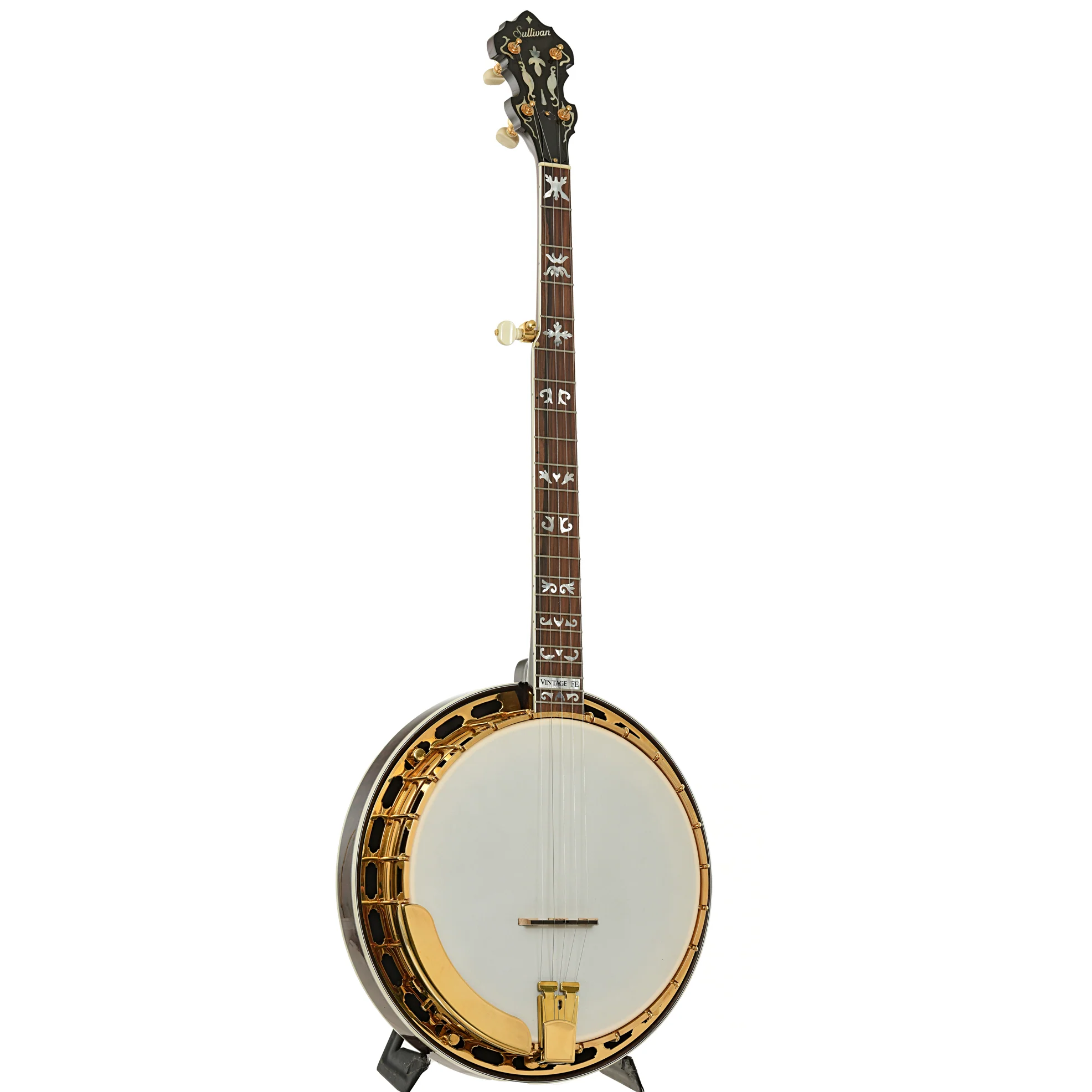Sullivan Vintage 35 Gold Flying Eagle Resonator Banjo (2018) - Image 3
