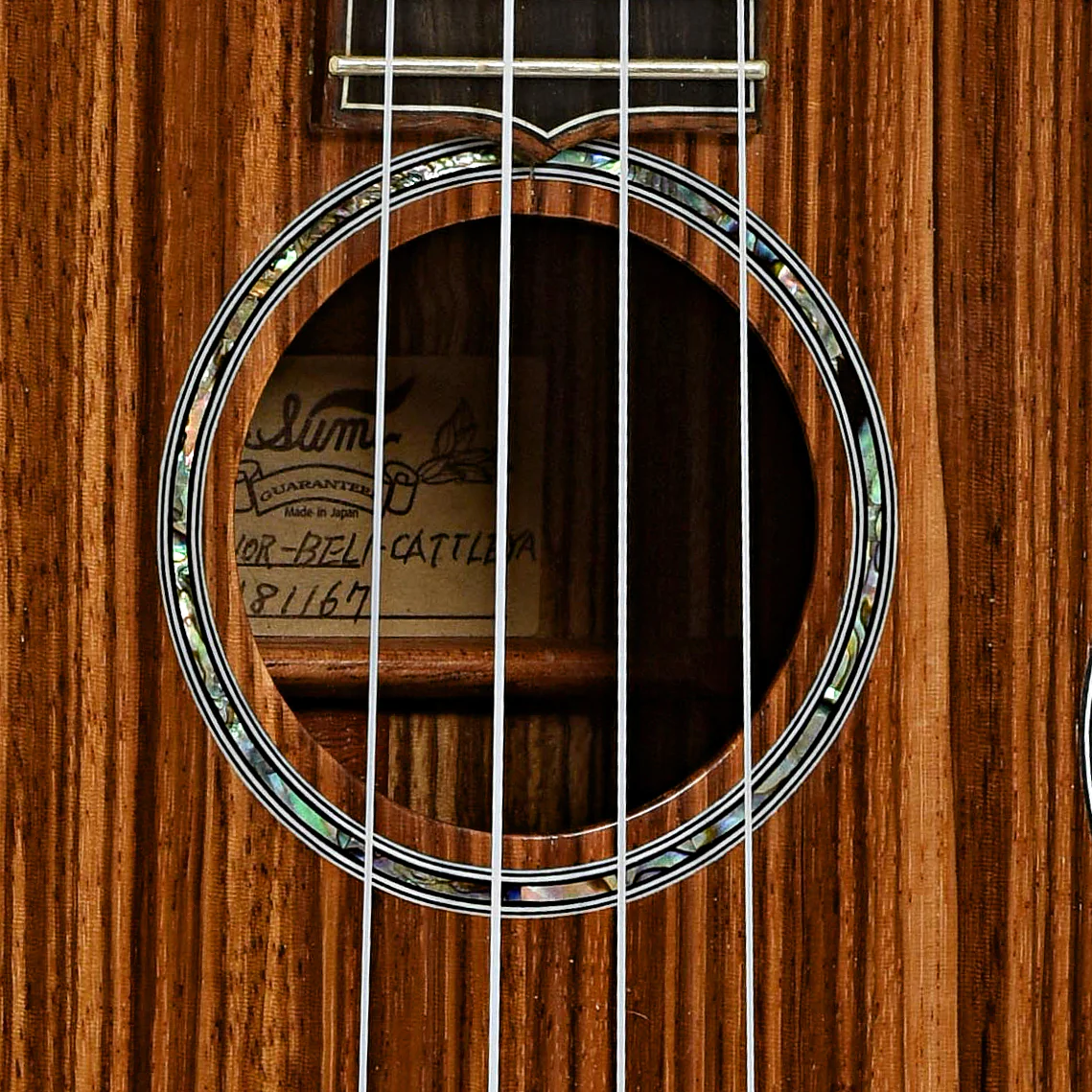 Sumi Beli Tenor Ukulele (c.2018) - Image 7