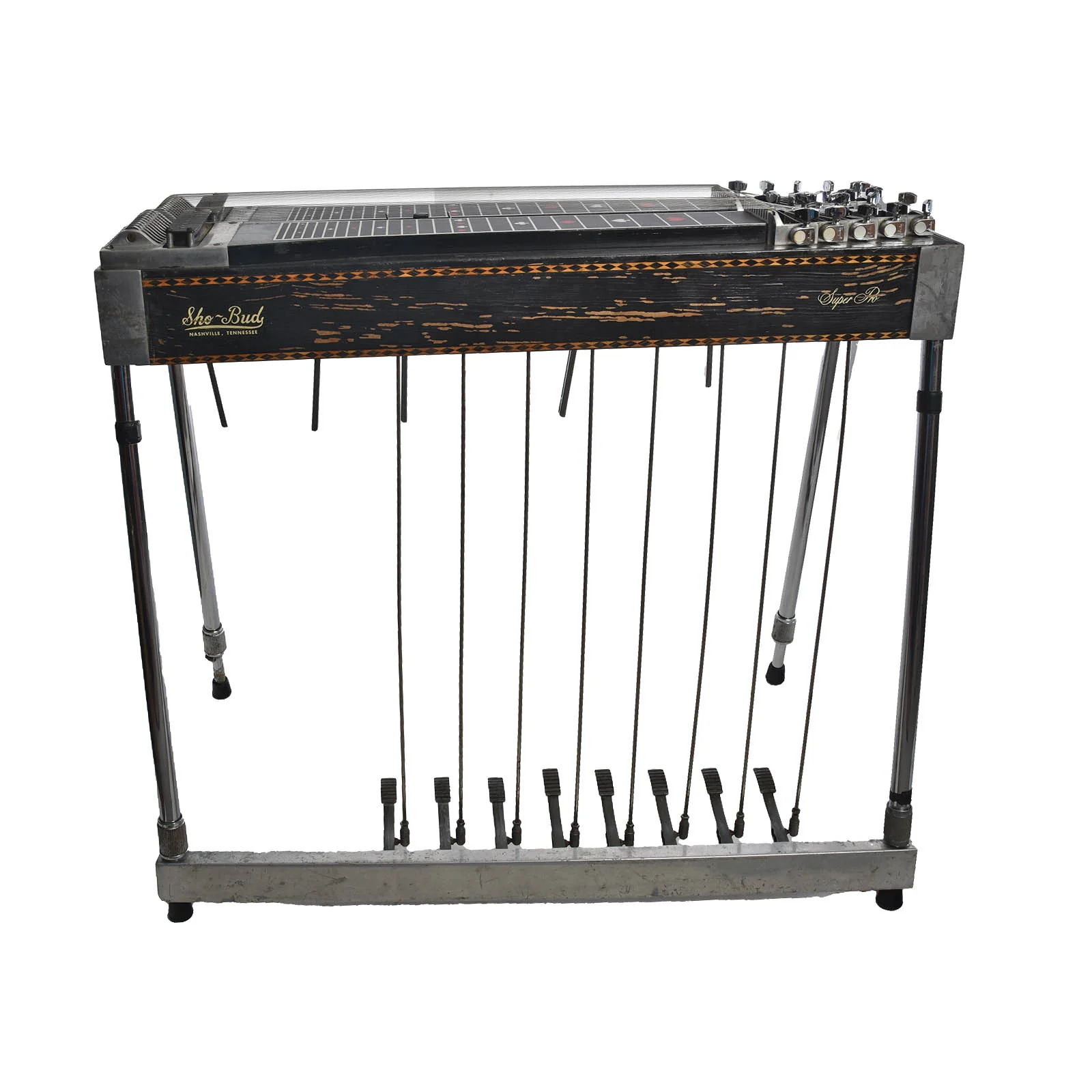 Sho-Bud Super Pro Dual 10-String Pedal Steel Guitar (1978) - Image 2