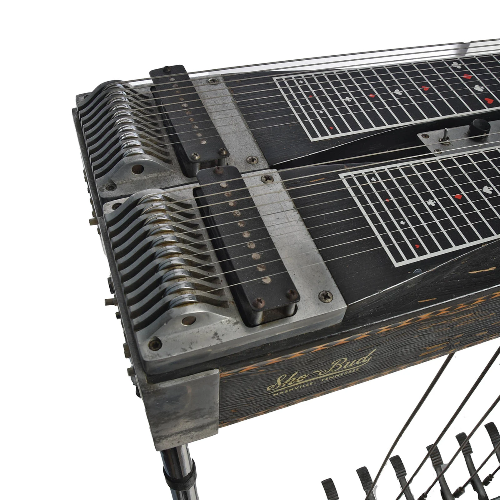 Sho-Bud Super Pro Dual 10-String Pedal Steel Guitar (1978) - Image 3