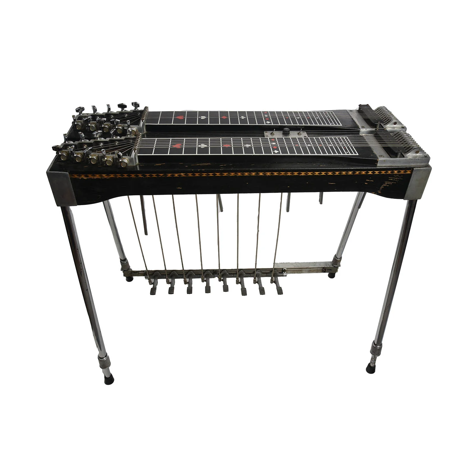Sho-Bud Super Pro Dual 10-String Pedal Steel Guitar (1978) - Image 4