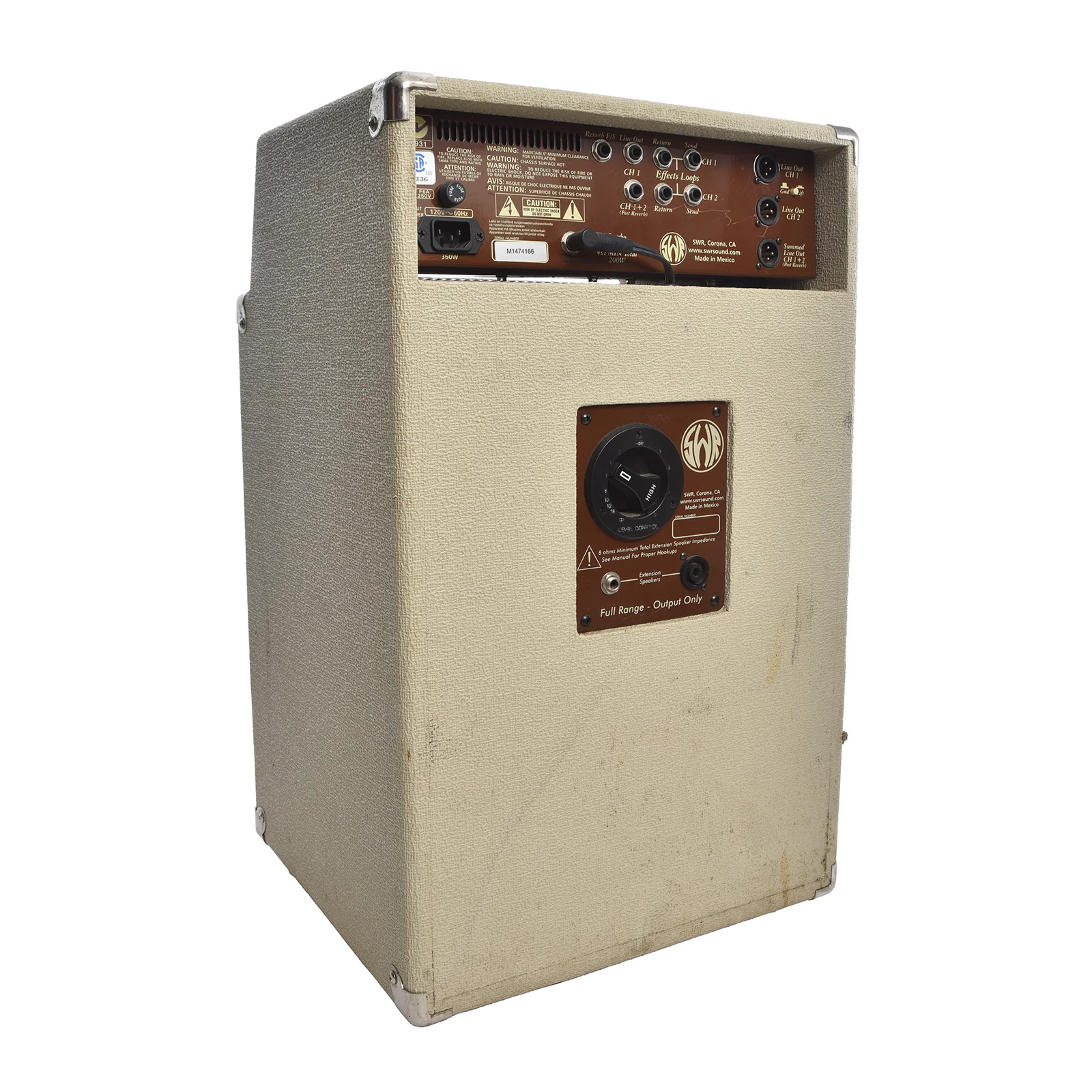 SWR California Blonde II Acoustic Combo Amp (early 21st century) - Image 4