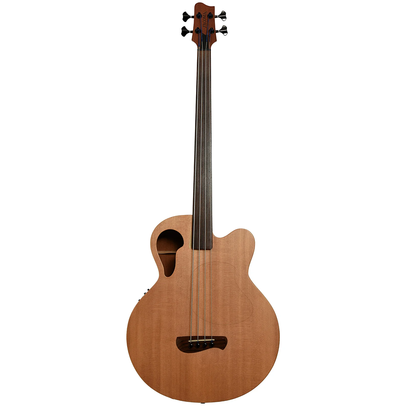 Tacoma CB10C Thunderchief Fretless Acoustic-Electric Bass (2003) - Image 14