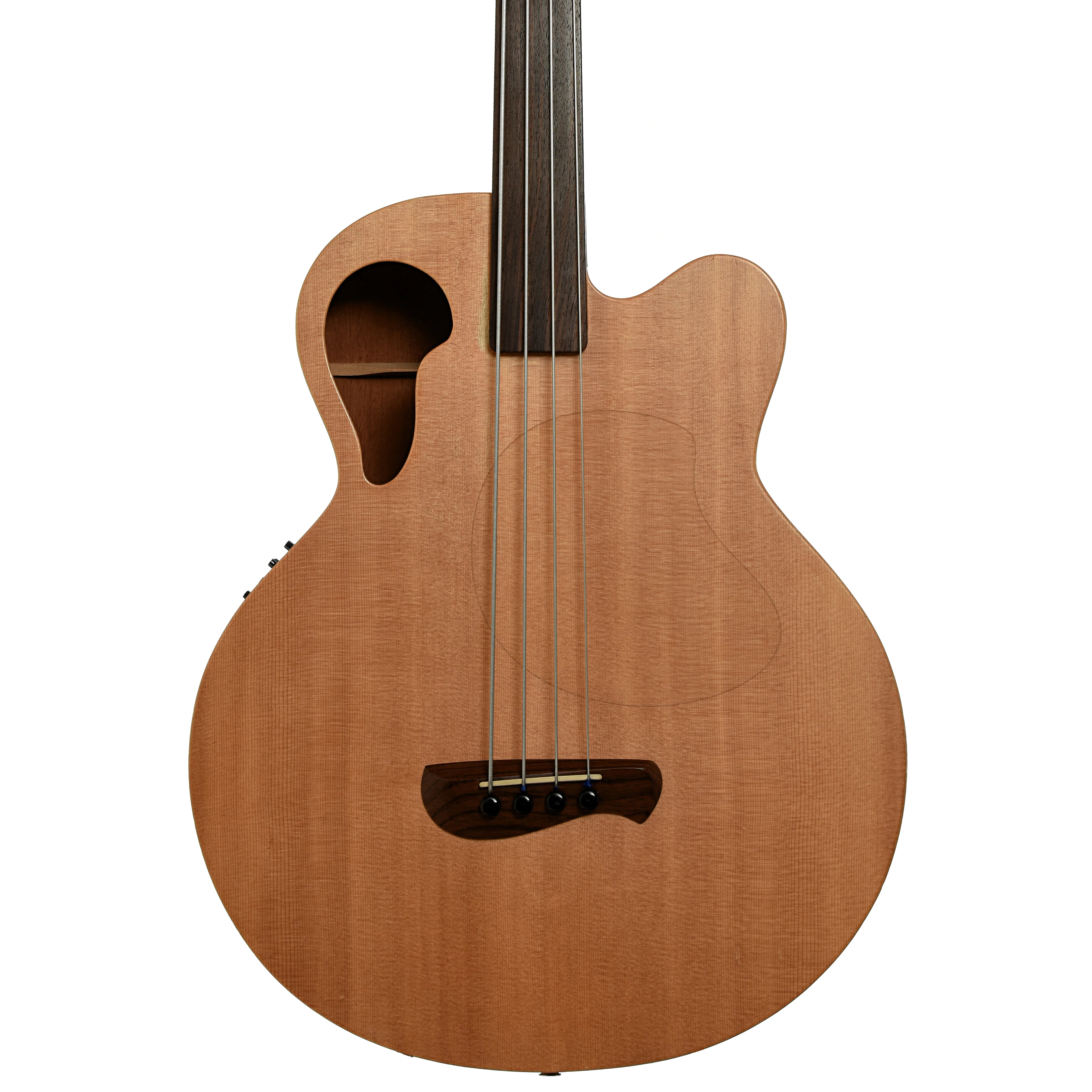 Tacoma CB10C Thunderchief Fretless Acoustic-Electric Bass (2003) - Image 2