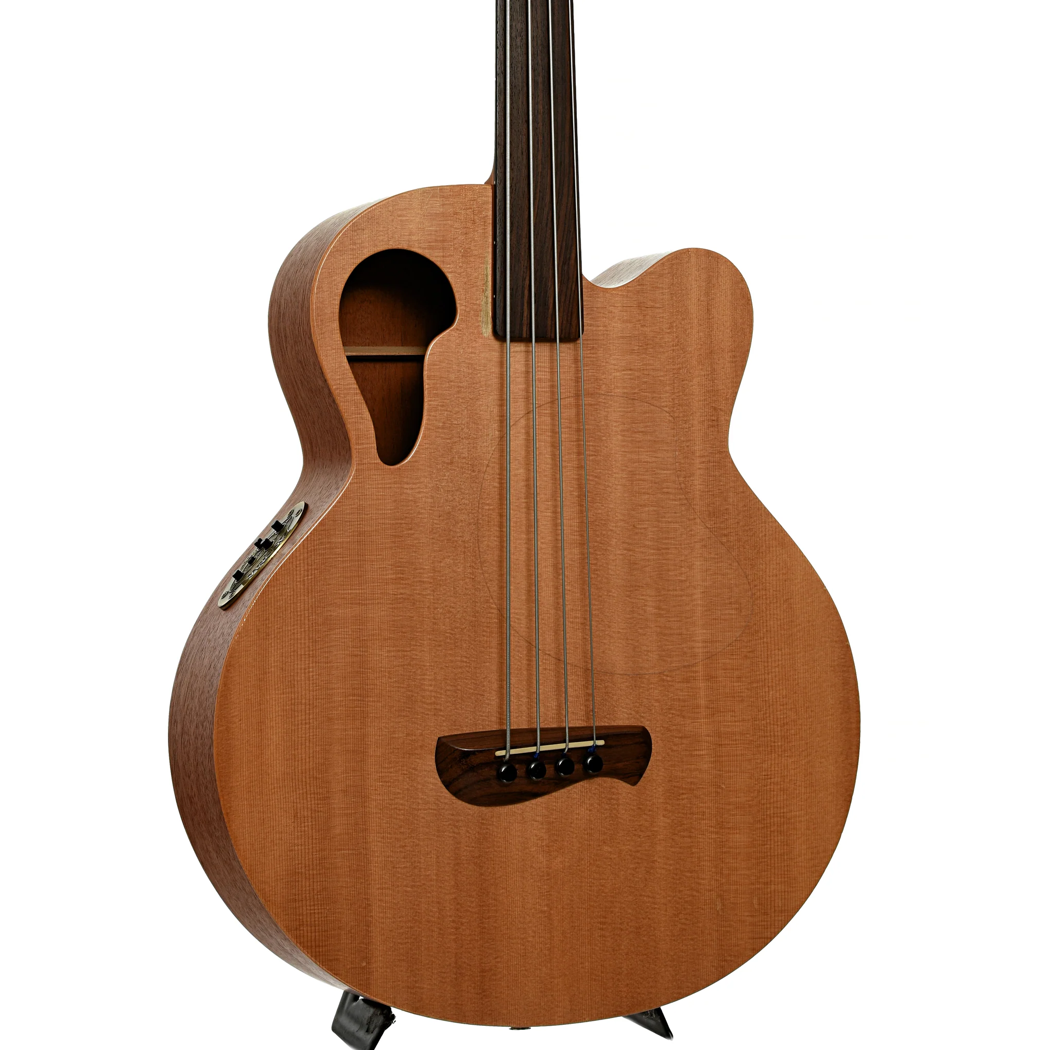 Tacoma CB10C Thunderchief Fretless Acoustic-Electric Bass (2003) - Image 4